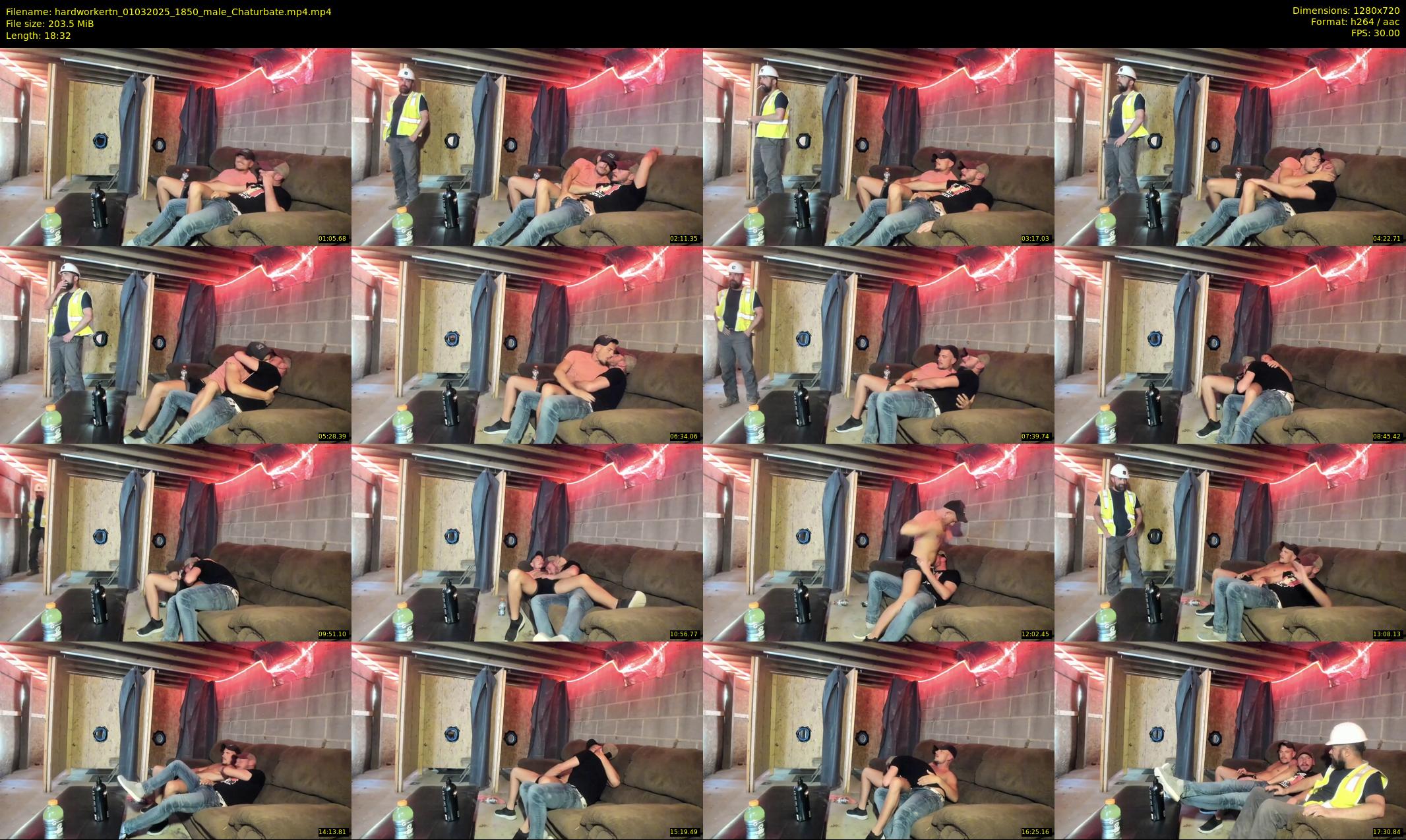 hardworkertn — 19 minute Chaturbate male cam show recording, 720p, Mar 1, 2025