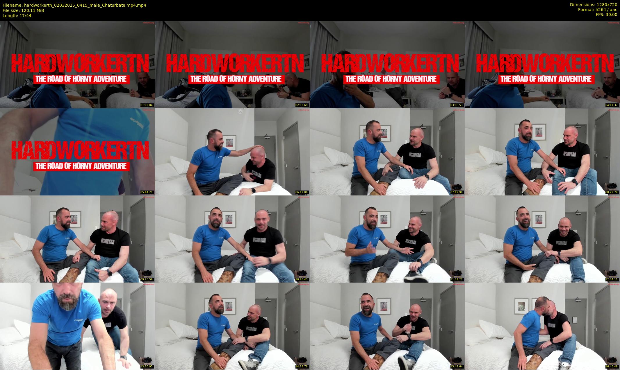 hardworkertn — 18 minute Chaturbate male cam show recording, 720p, Mar 2, 2025
