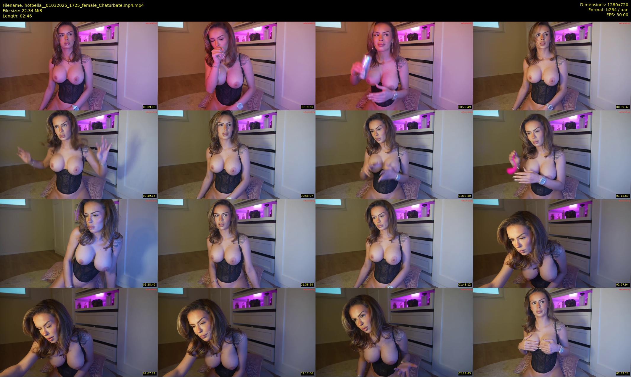 hotbella_ — 3 minute Chaturbate female cam show recording, 720p, Mar 1, 2025