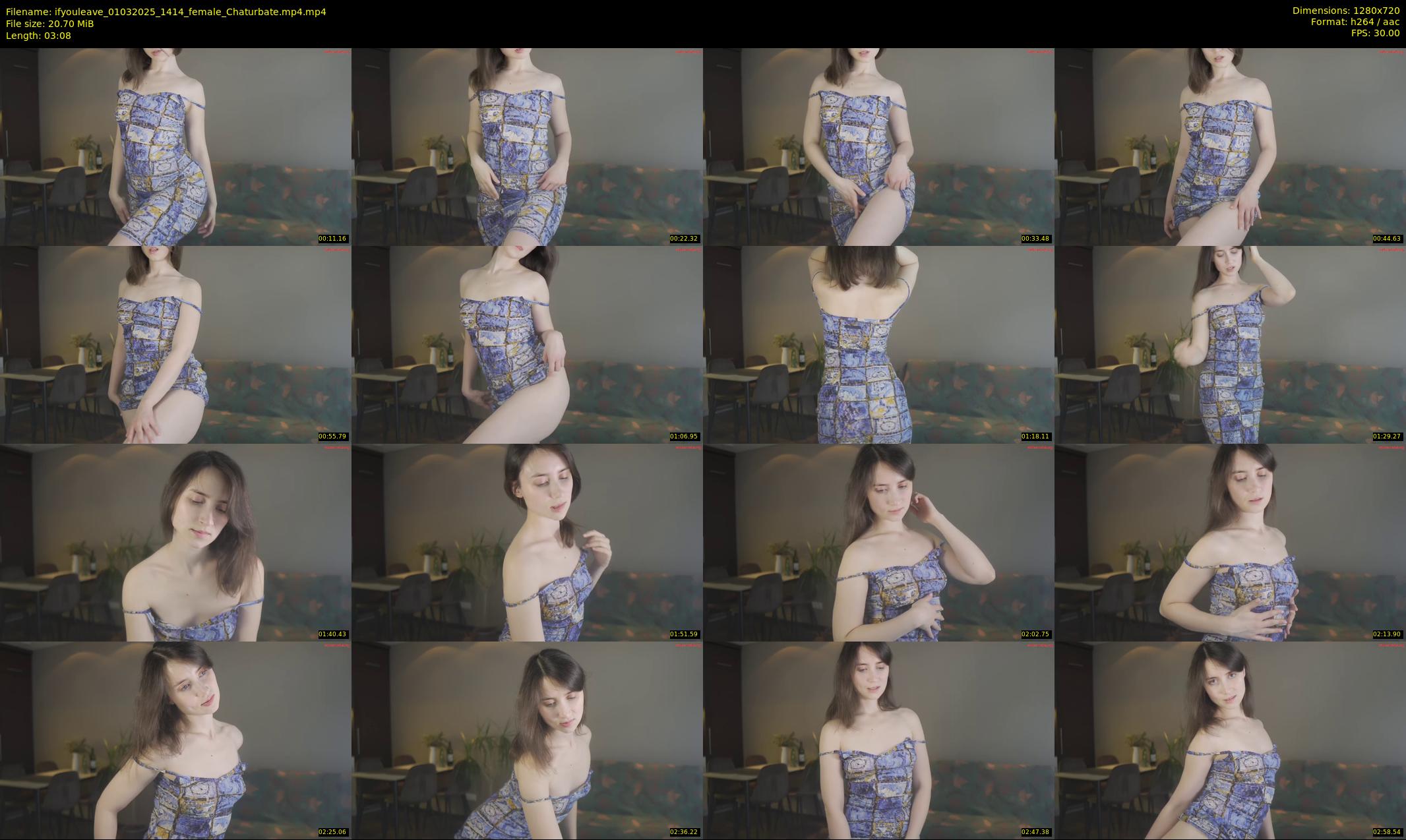 ifyouleave — 4 minute Chaturbate female cam show recording, 720p, Mar 1, 2025