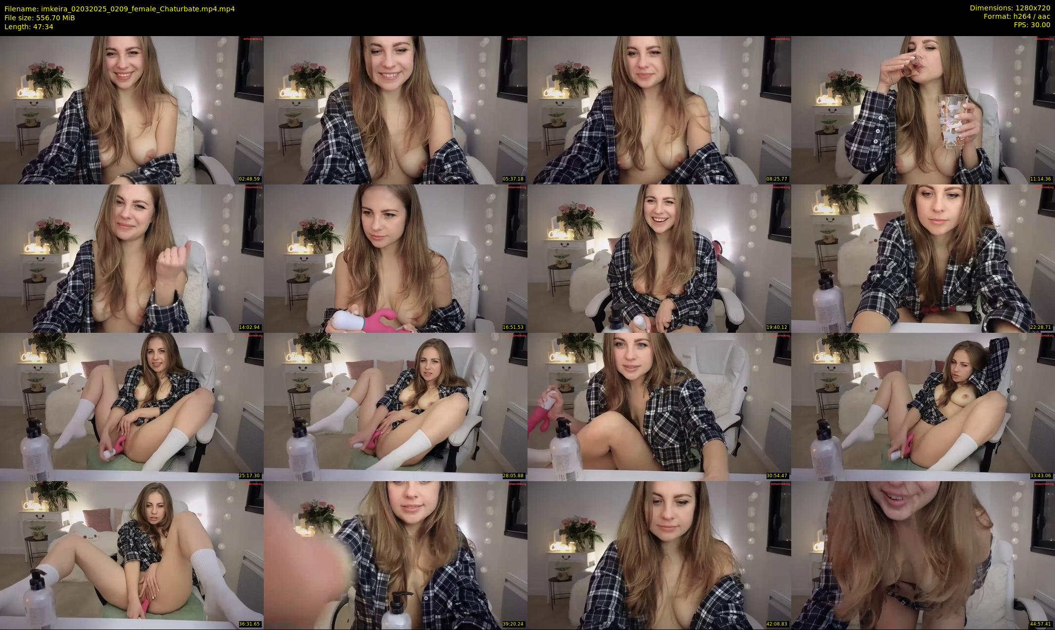 imkeira — 48 minute Chaturbate female cam show recording, 720p, Mar 2, 2025