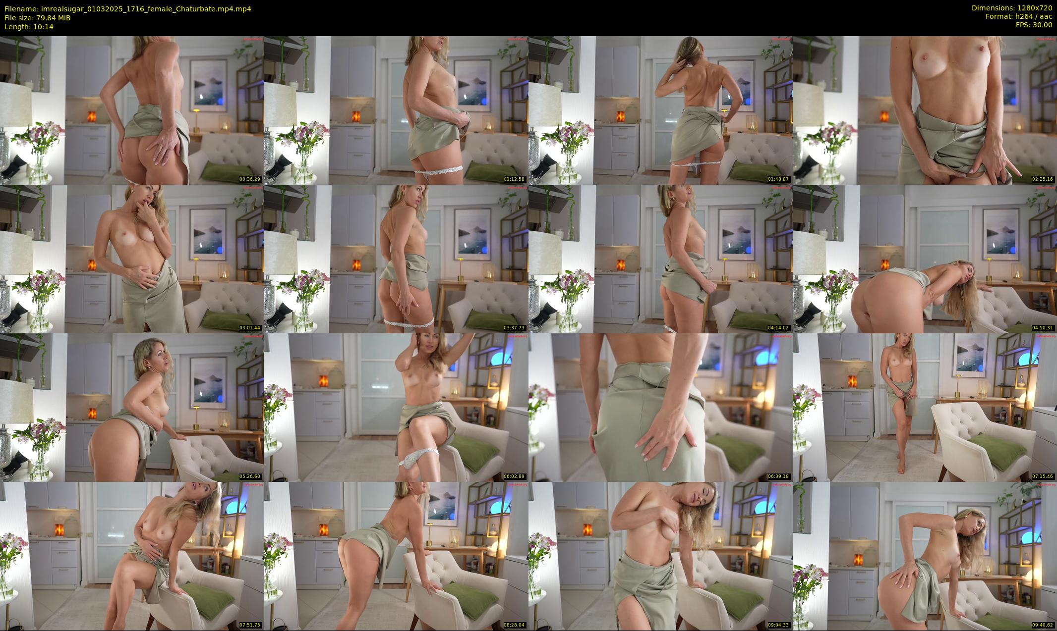 imrealsugar — 11 minute Chaturbate female cam show recording, 720p, Mar 1, 2025