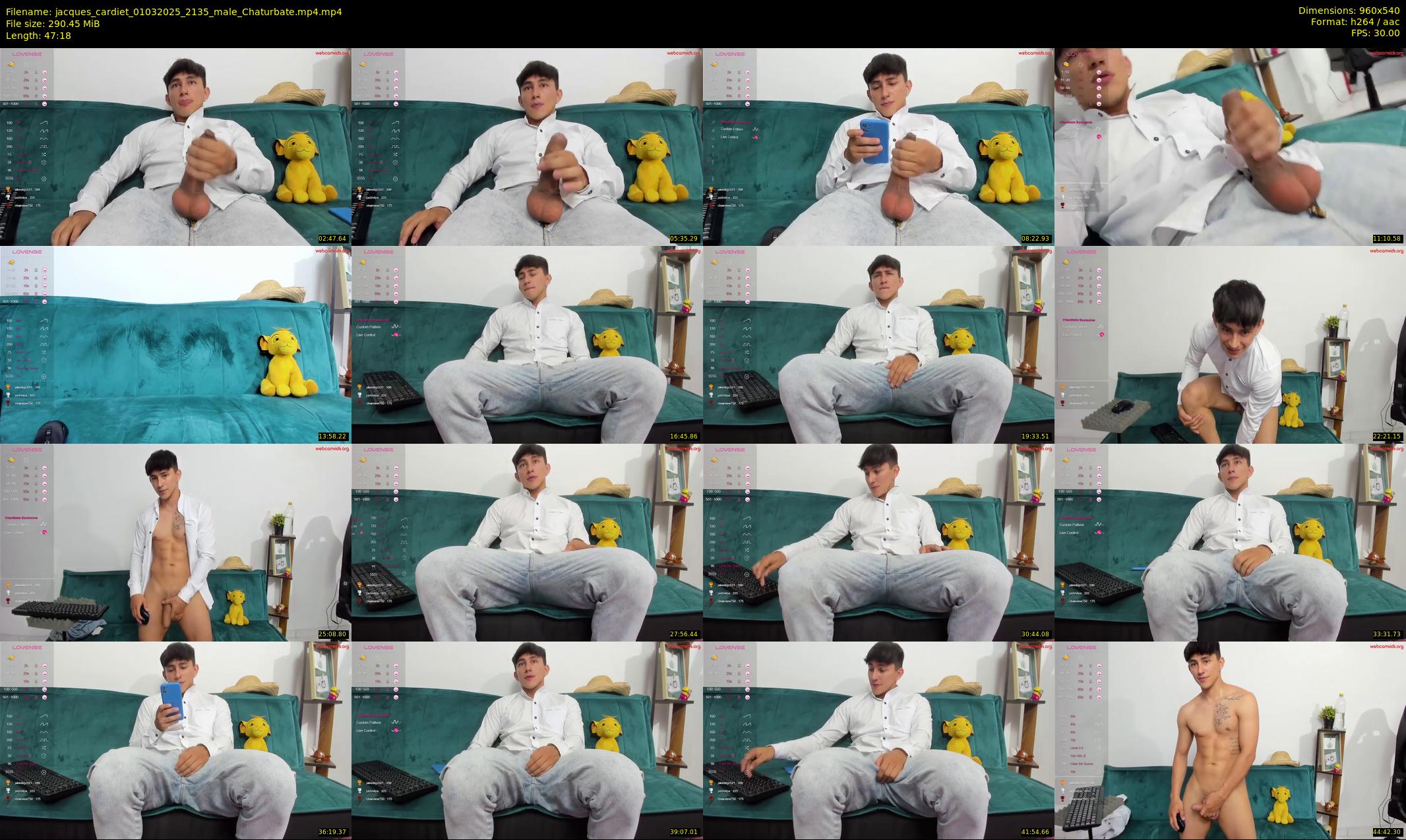 jacques_cardiet — 48 minute Chaturbate male cam show recording, 480p, Mar 1, 2025