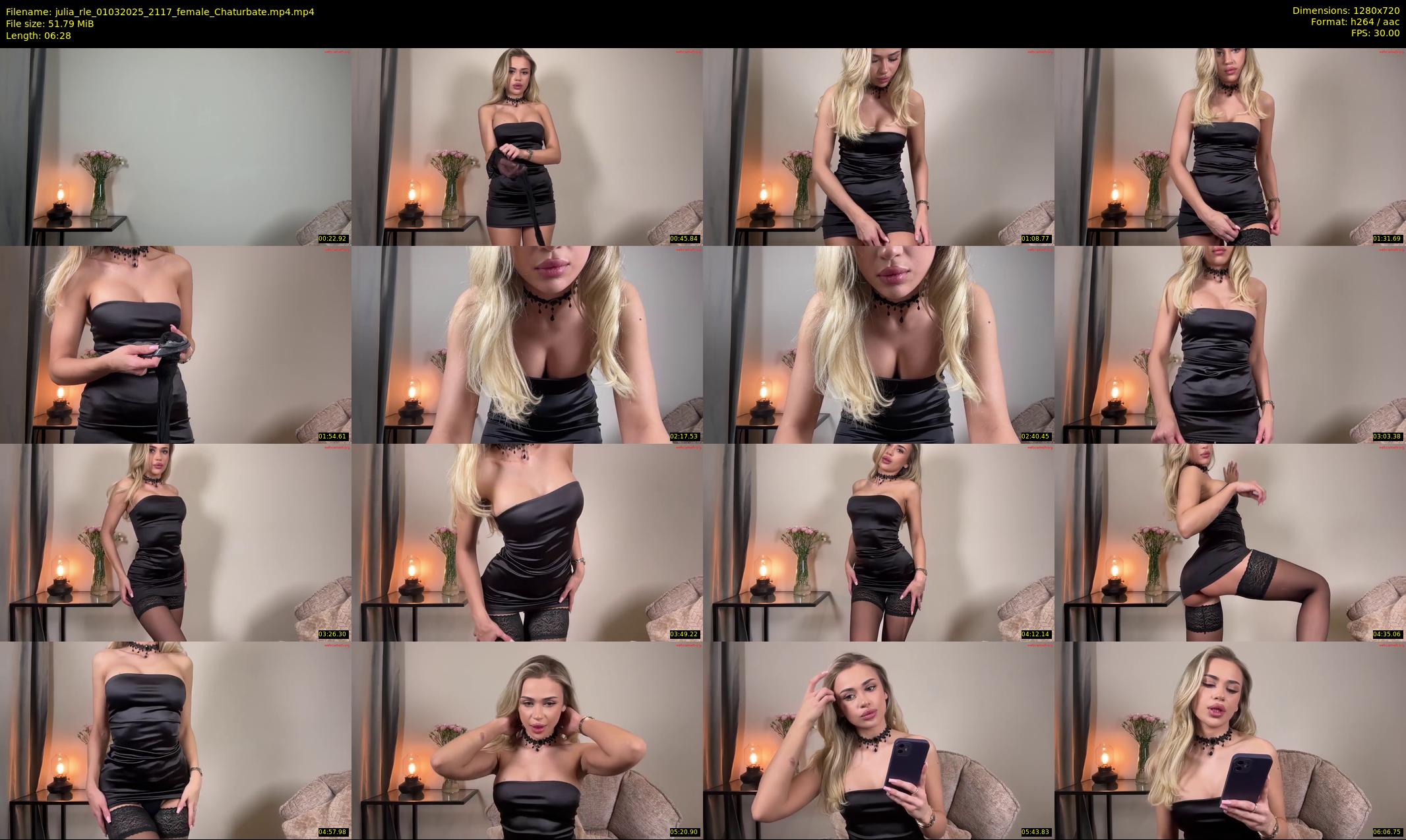 julia_rle — 7 minute Chaturbate female cam show recording, 720p, Mar 1, 2025