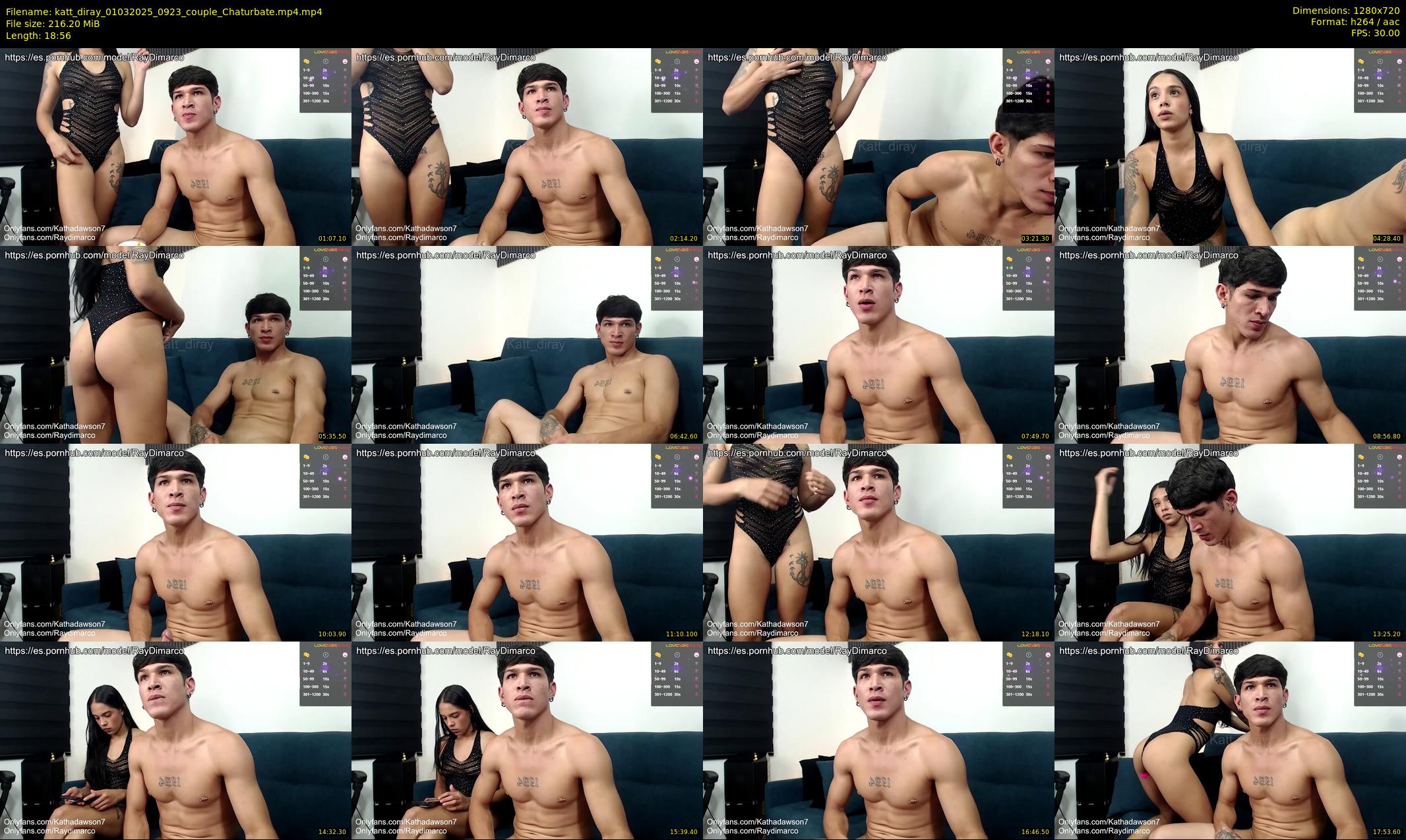 katt_diray — 19 minute Chaturbate couple cam show recording, 720p, Mar 1, 2025