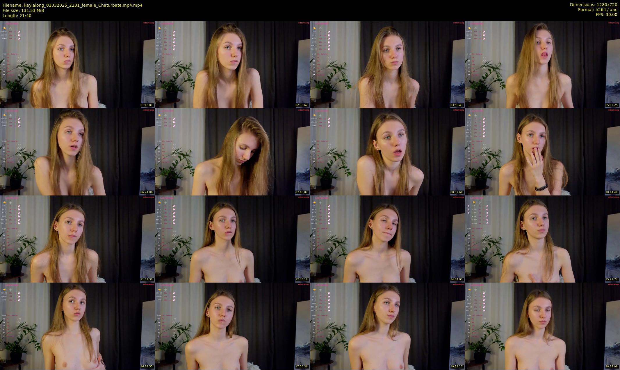keylalong — 22 minute Chaturbate female cam show recording, 720p, Mar 1, 2025
