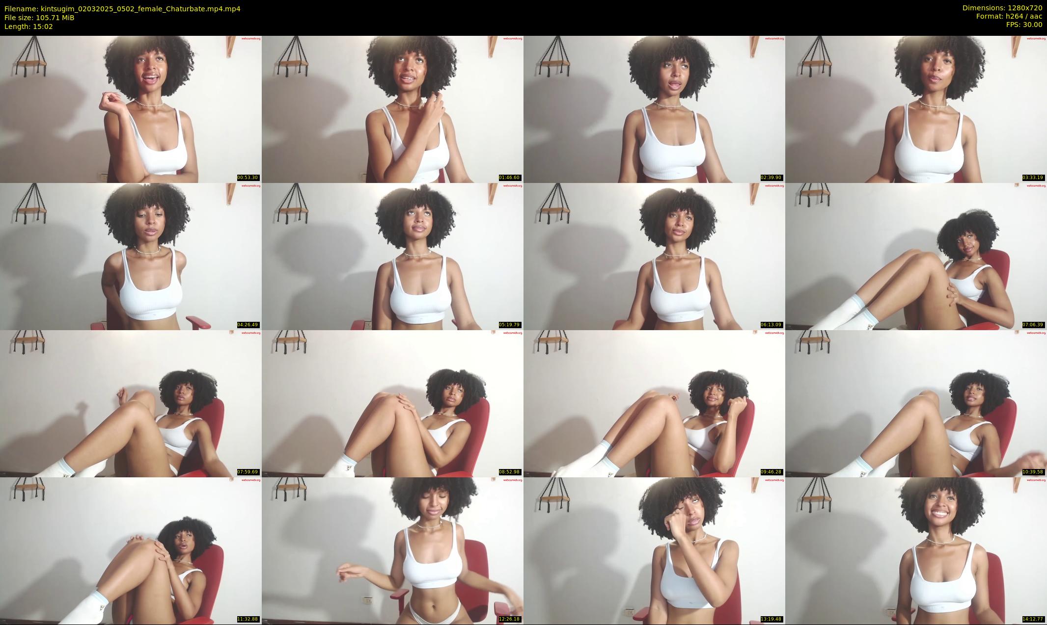 kintsugim — 16 minute Chaturbate female cam show recording, 720p, Mar 2, 2025