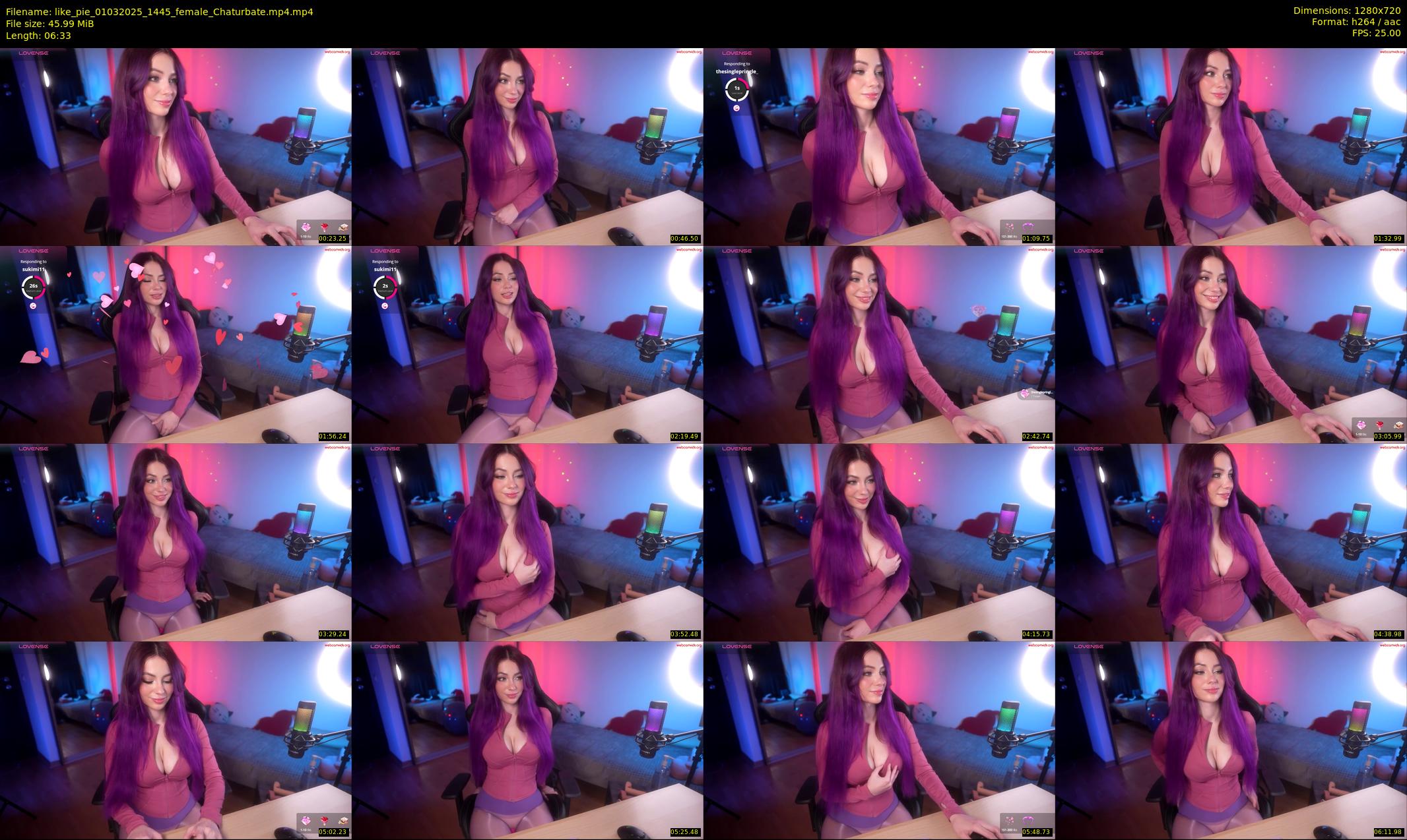 like_pie — 7 minute Chaturbate couple cam show recording, 720p, Mar 1, 2025