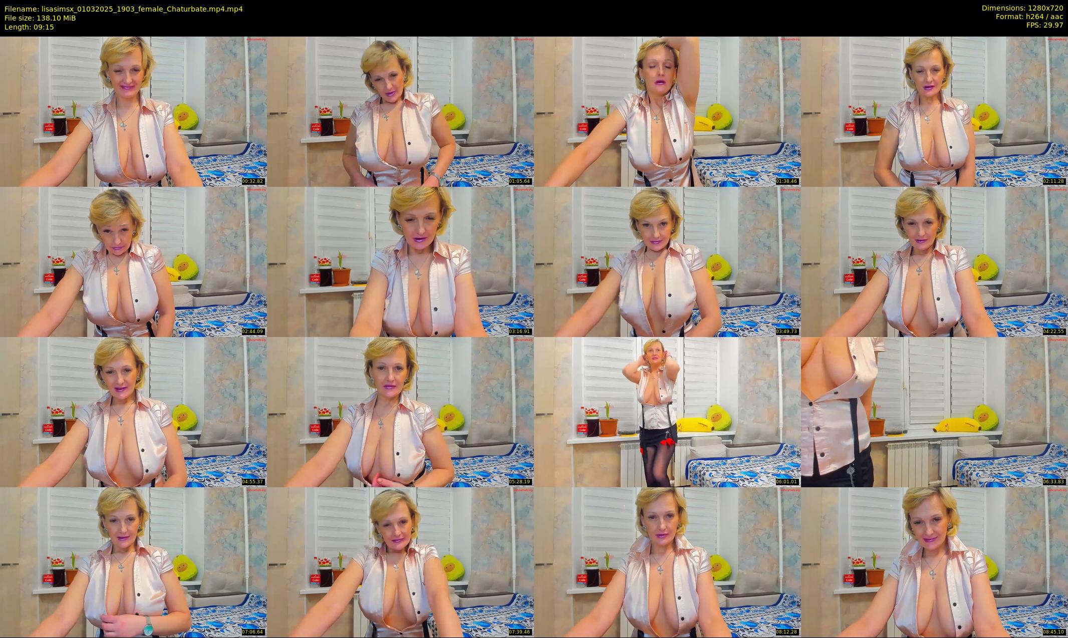 lisasimsx — 10 minute Chaturbate female cam show recording, 720p, Mar 1, 2025