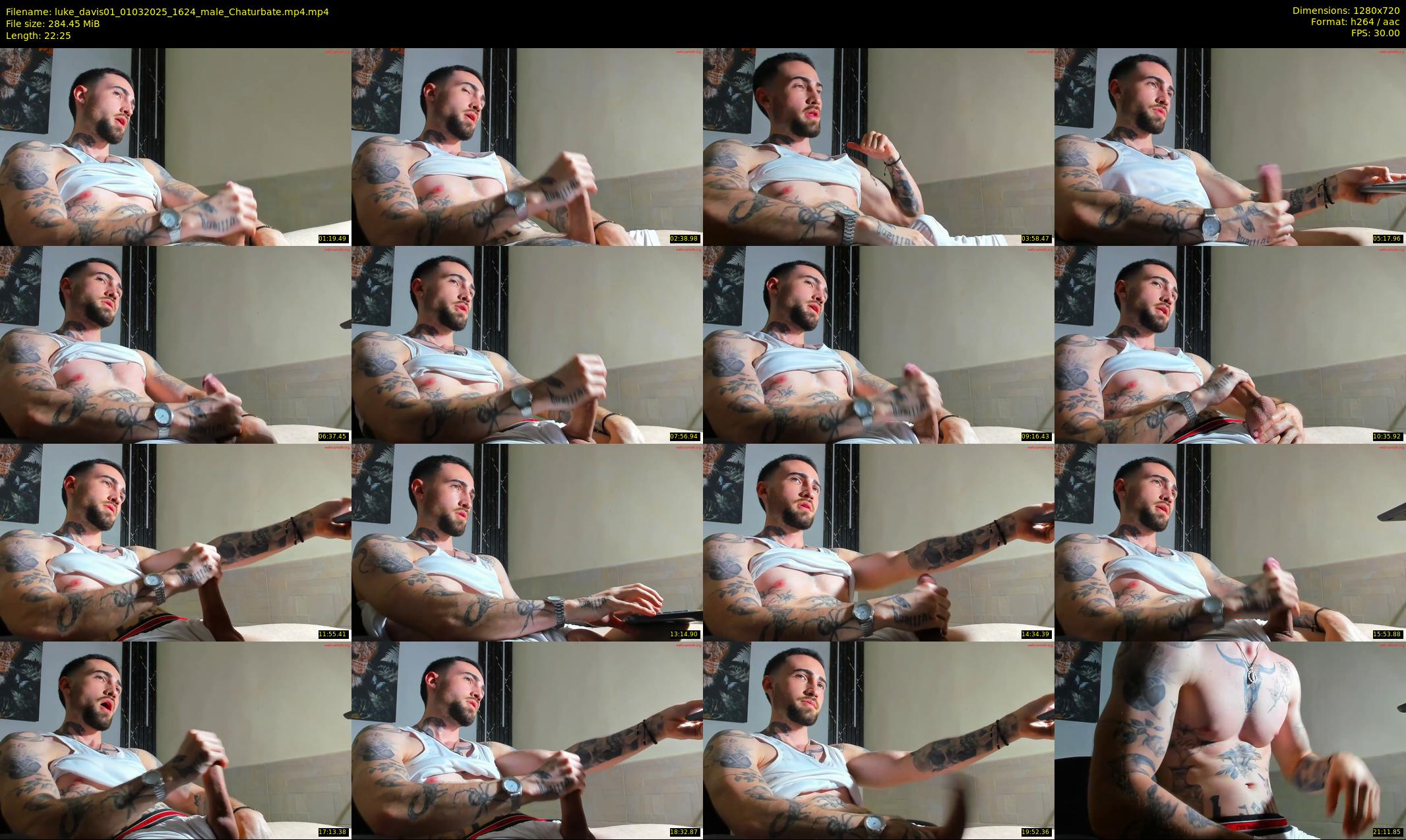 luke_davis01 — 23 minute Chaturbate male cam show recording, 720p, Mar 1, 2025
