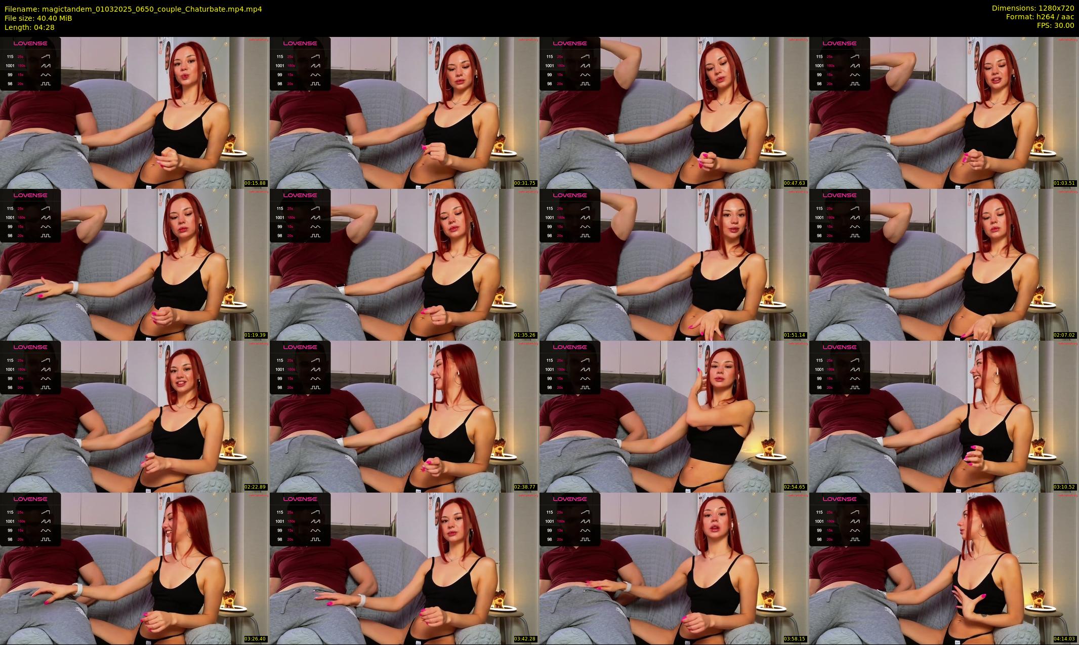 magictandem — 5 minute Chaturbate couple cam show recording, 720p, Mar 1, 2025
