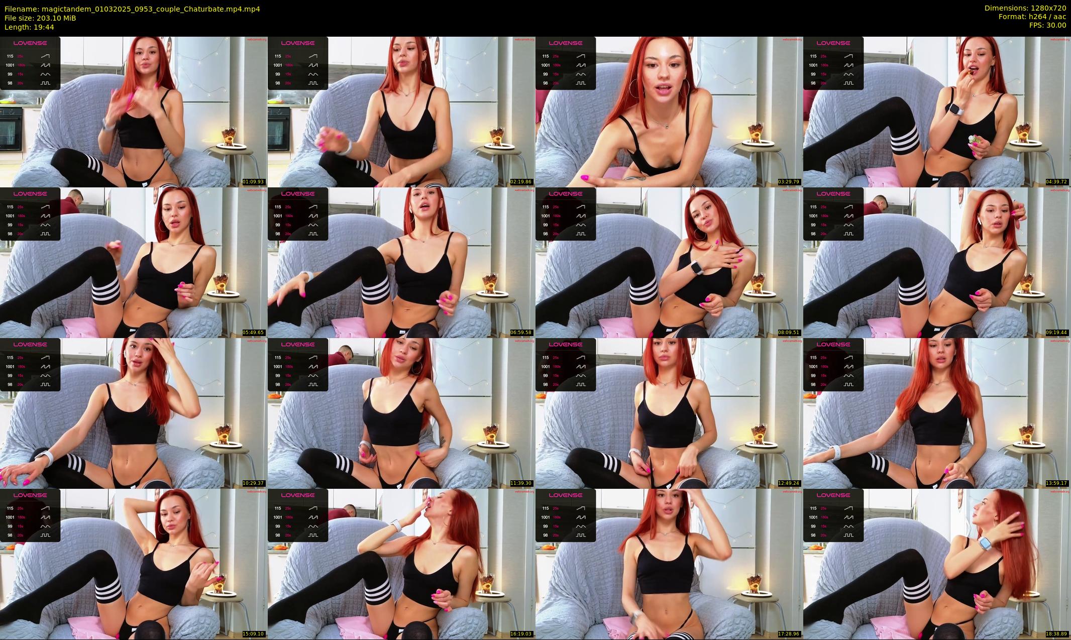 magictandem — 20 minute Chaturbate couple cam show recording, 720p, Mar 1, 2025