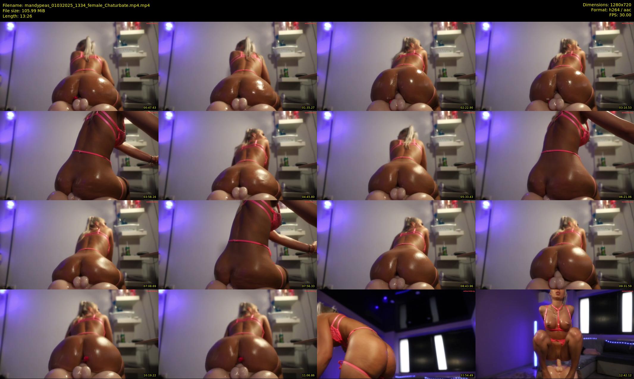 mandypeas — 14 minute Chaturbate female cam show recording, 720p, Mar 1, 2025