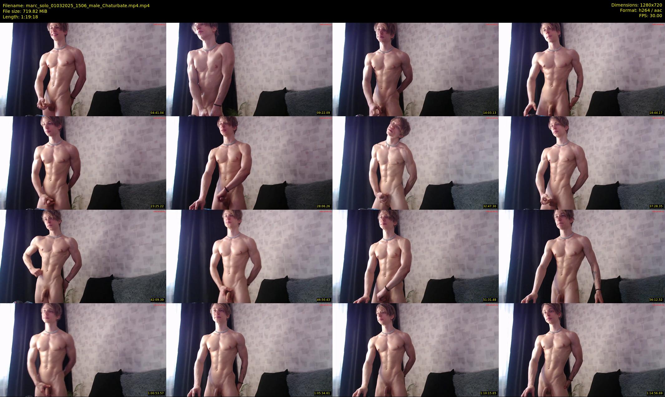 marc_solo — 80 minute Chaturbate male cam show recording, 720p, Mar 1, 2025