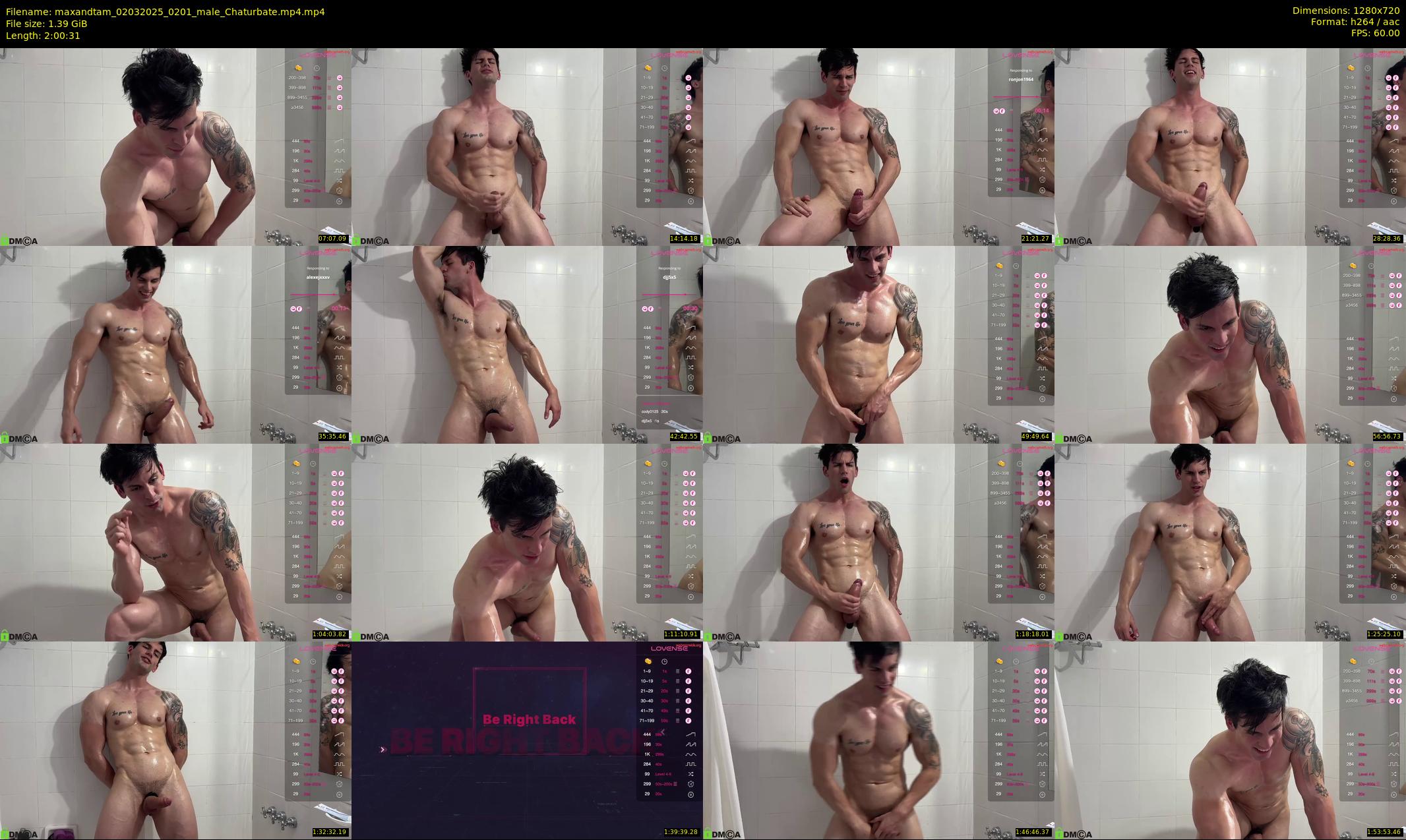 maxandtam — 121 minute Chaturbate couple cam show recording, 720p, Mar 2, 2025