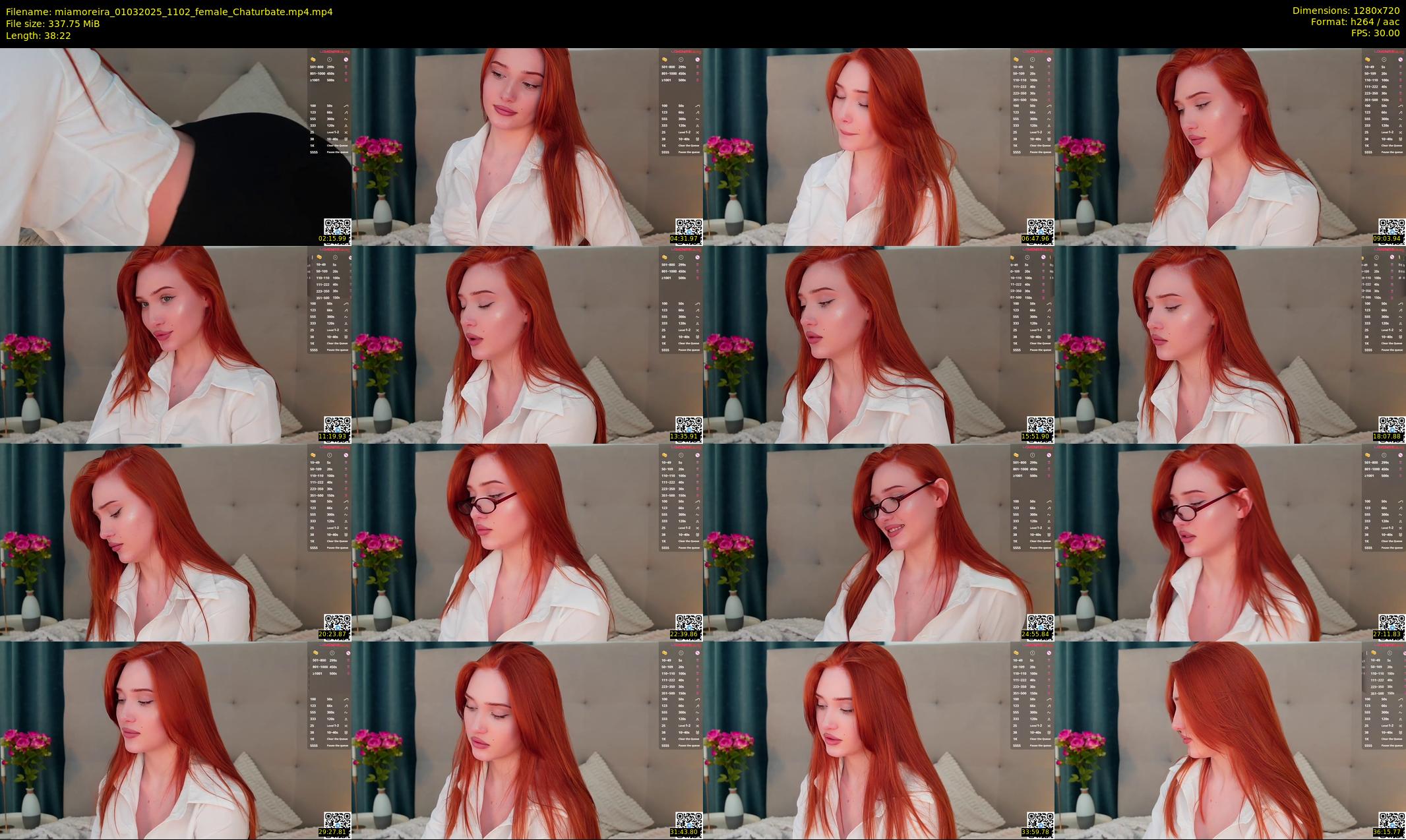 miamoreira — 39 minute Chaturbate female cam show recording, 720p, Mar 1, 2025