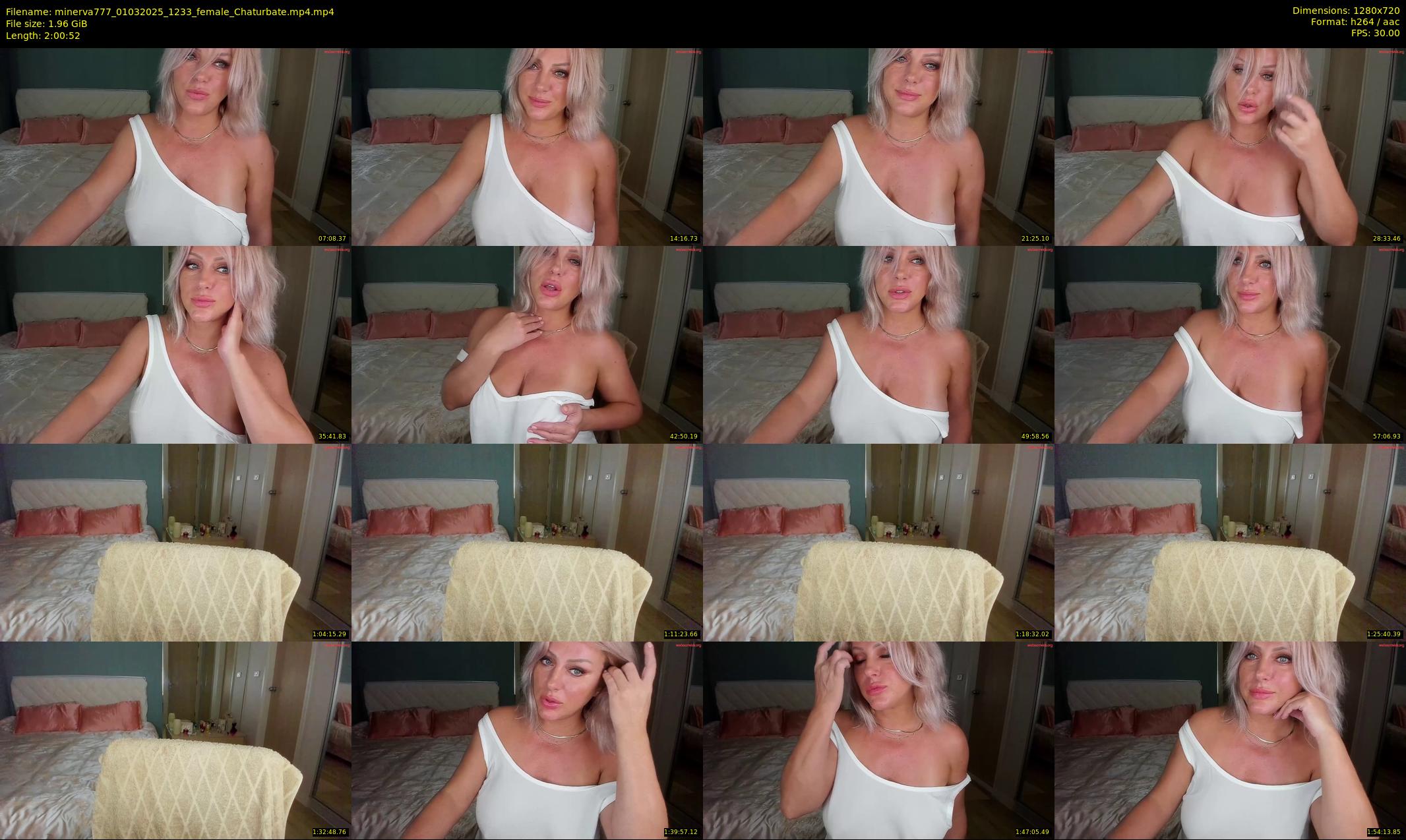 minerva777 — 121 minute Chaturbate female cam show recording, 720p, Mar 1, 2025