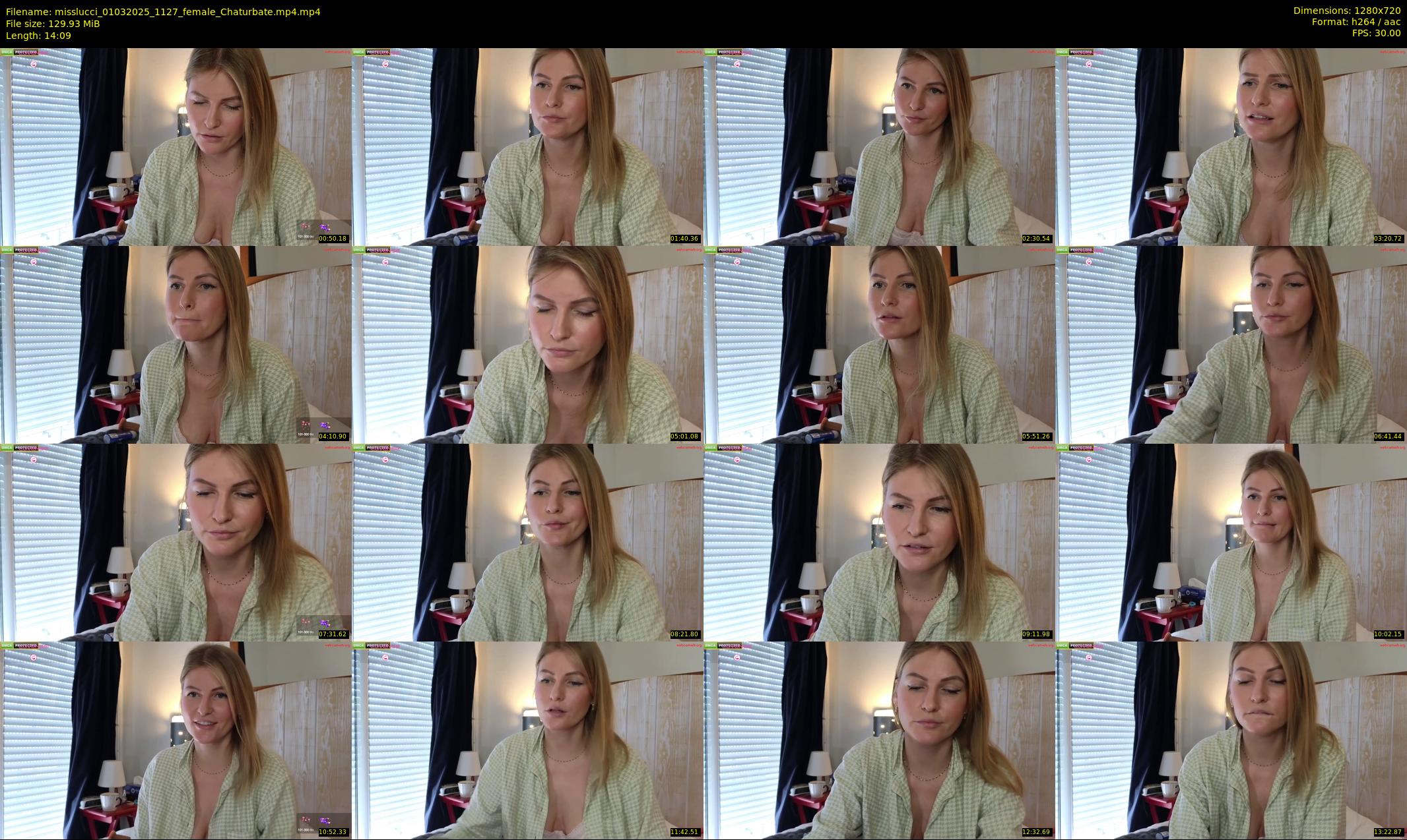 misslucci — 15 minute Chaturbate female cam show recording, 720p, Mar 1, 2025