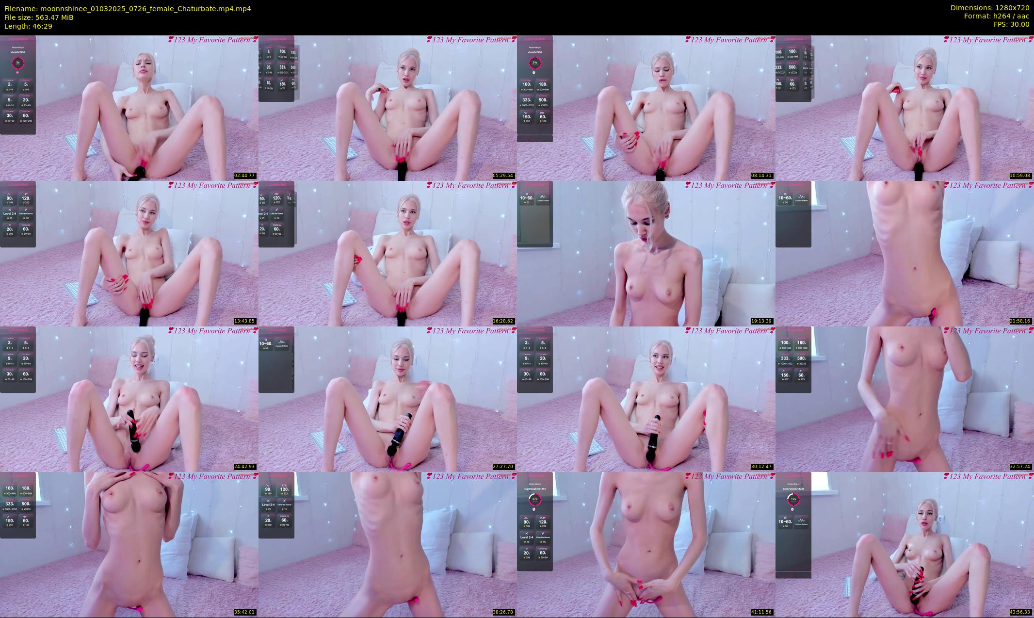 moonnshinee — 47 minute Chaturbate female cam show recording, 720p, Mar 1, 2025