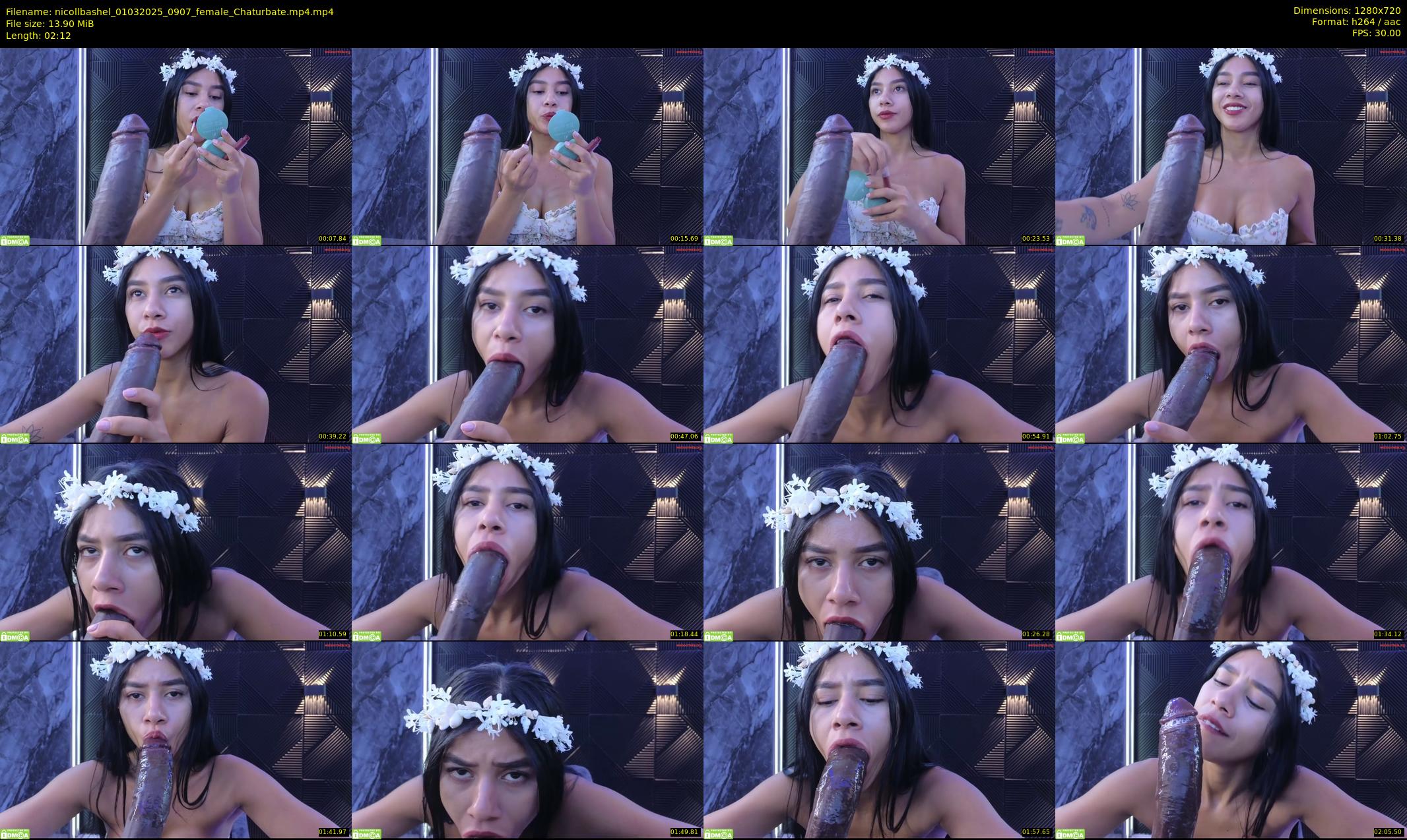 nicollbashel — 3 minute Chaturbate female cam show recording, 720p, Mar 1, 2025