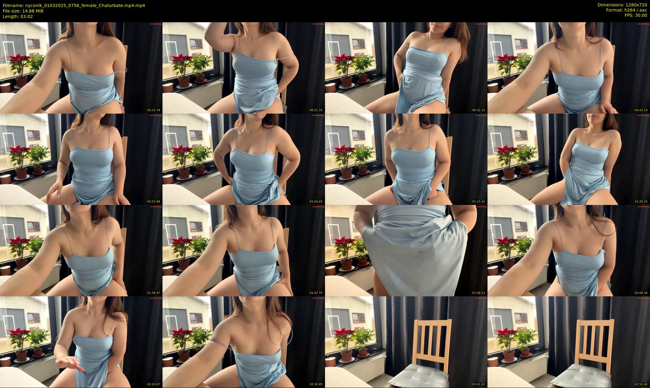 nyconik — 4 minute Chaturbate female cam show recording, 720p, Mar 1, 2025