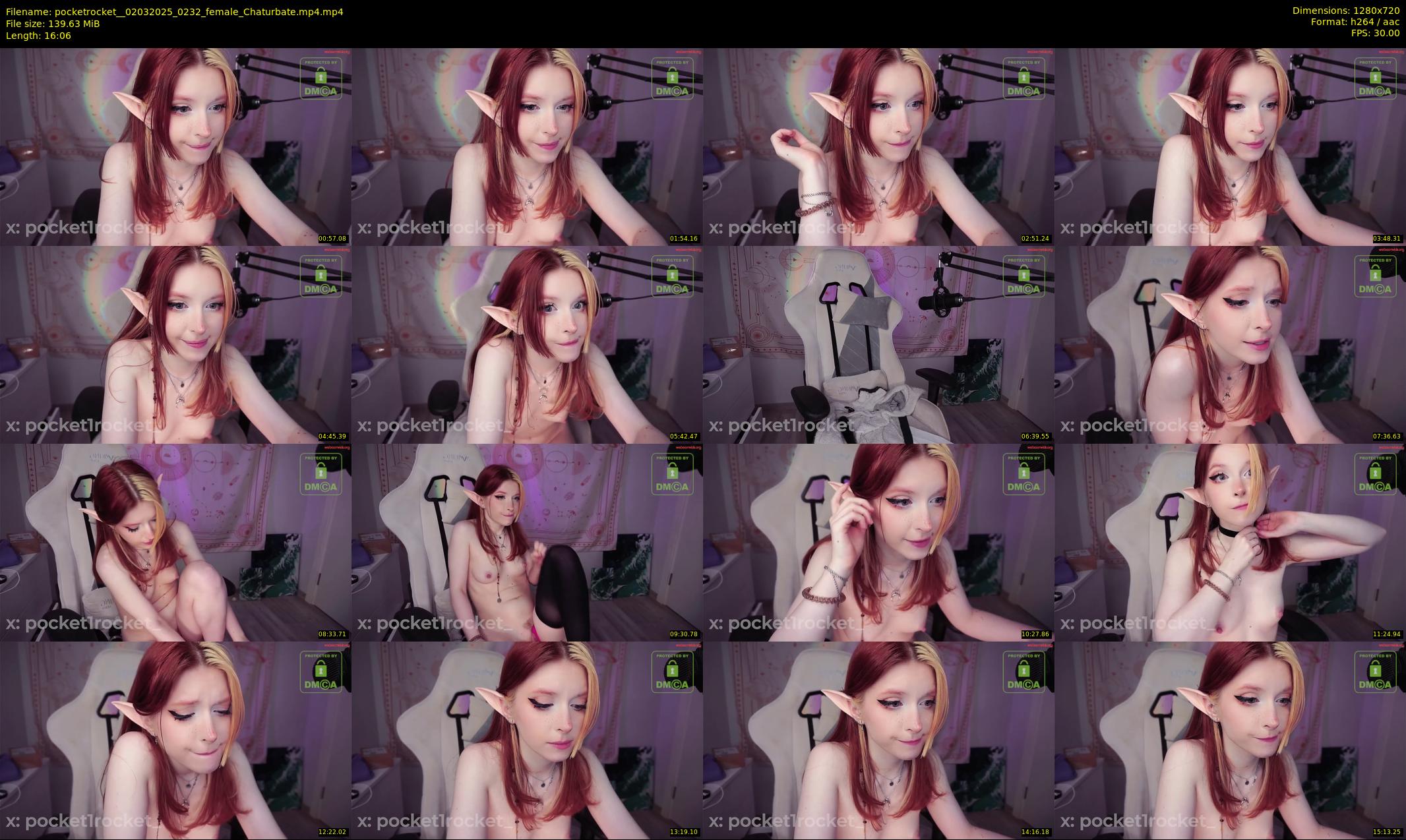 pocketrocket_ — 17 minute Chaturbate female cam show recording, 720p, Mar 2, 2025