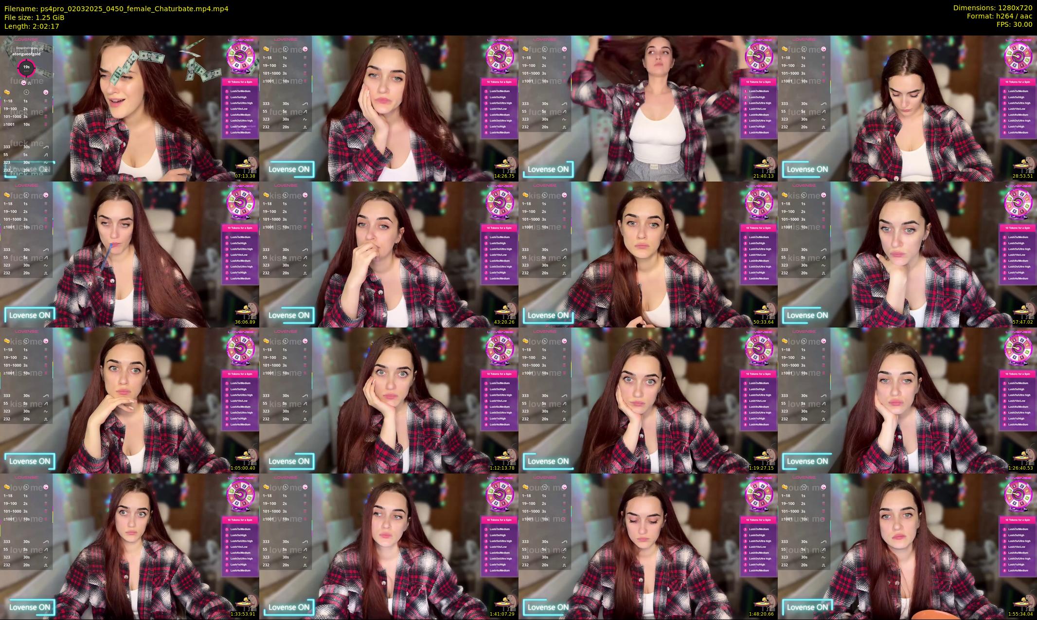 ps4pro — 123 minute Chaturbate female cam show recording, 720p, Mar 2, 2025