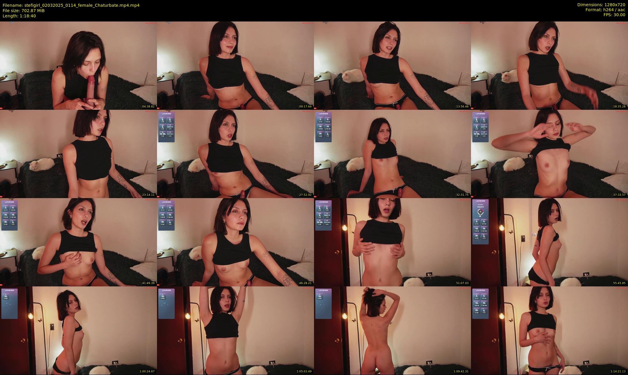 stefigirl — 79 minute Chaturbate female cam show recording, 720p, Mar 2, 2025