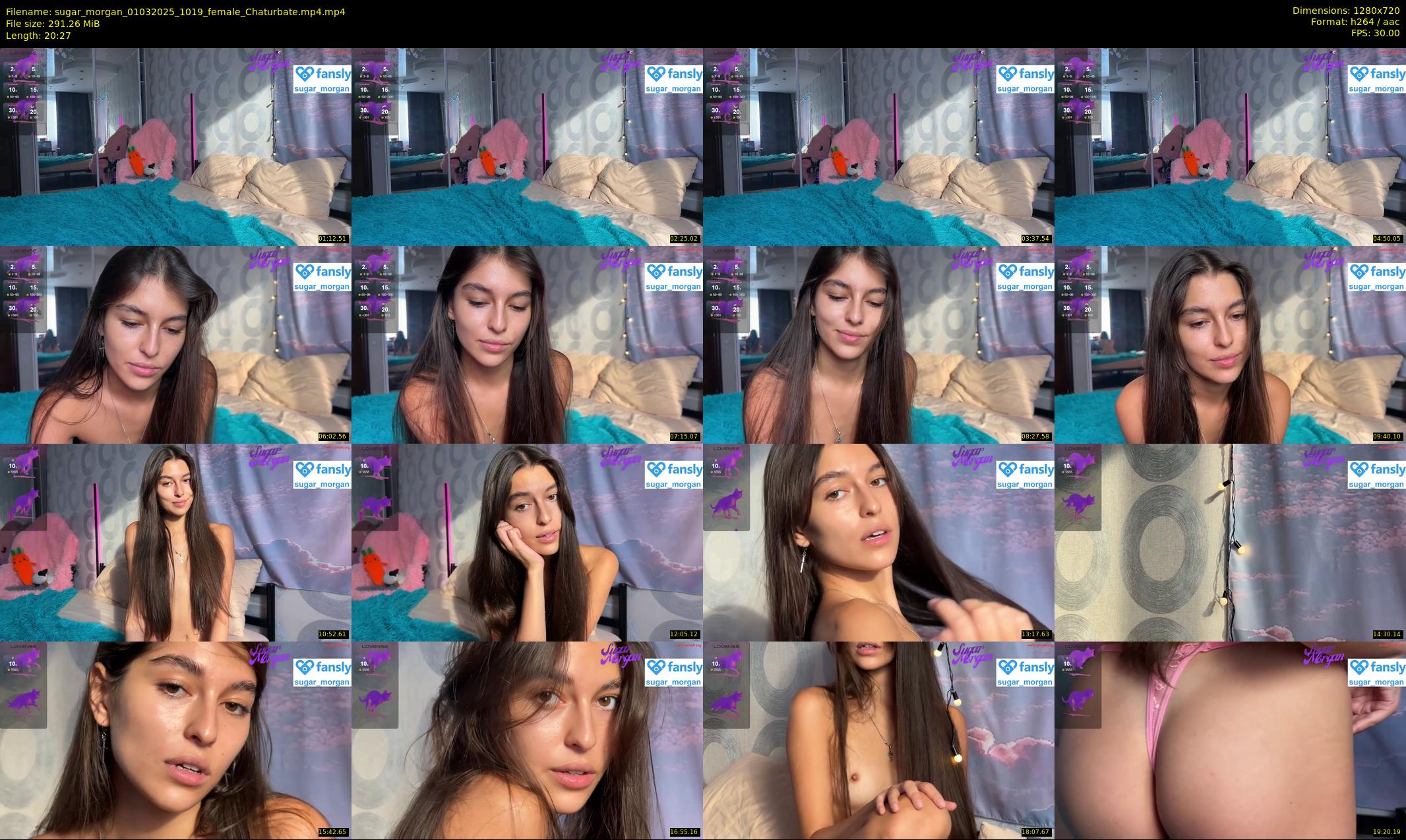 sugar_morgan — 21 minute Chaturbate female cam show recording, 720p, Mar 1, 2025