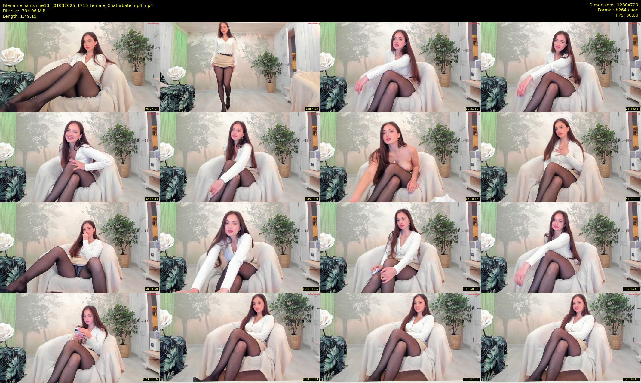 sunshine13_ — 110 minute Chaturbate female cam show recording, 720p, Mar 1, 2025