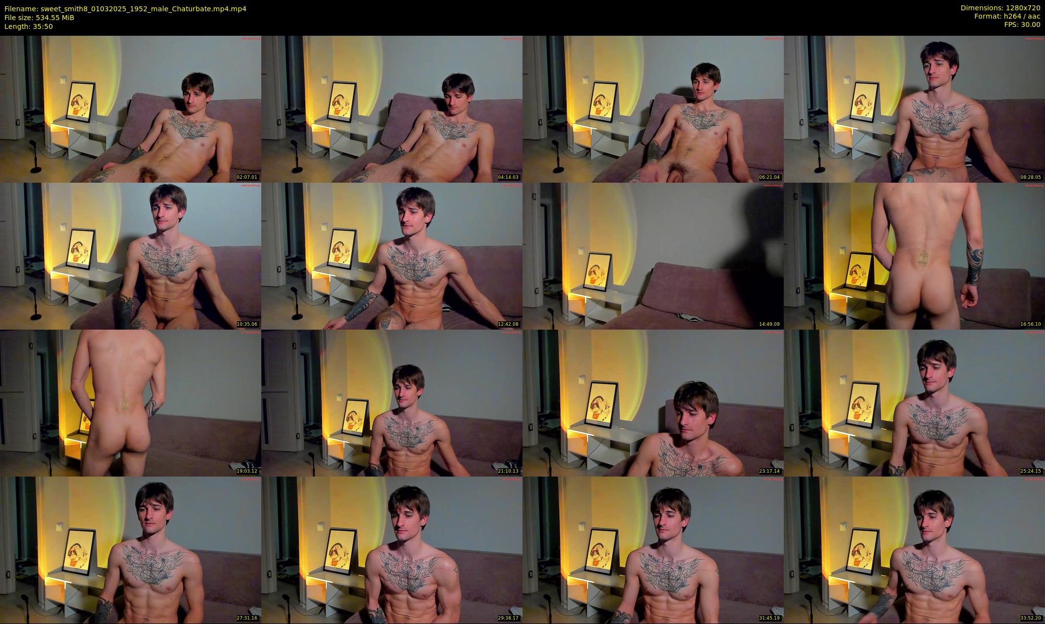 sweet_smith8 — 36 minute Chaturbate male cam show recording, 720p, Mar 1, 2025