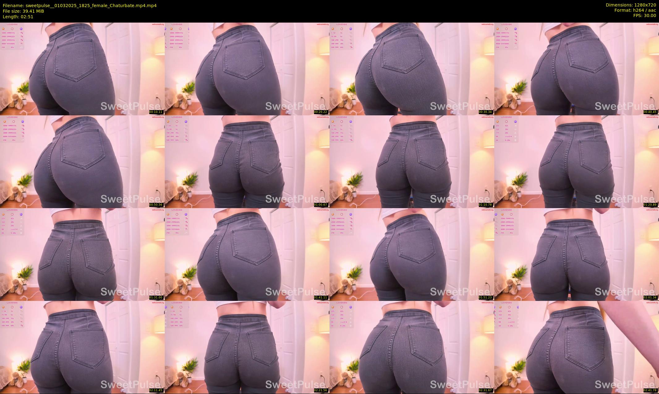 sweetpulse_ — 3 minute Chaturbate female cam show recording, 720p, Mar 1, 2025