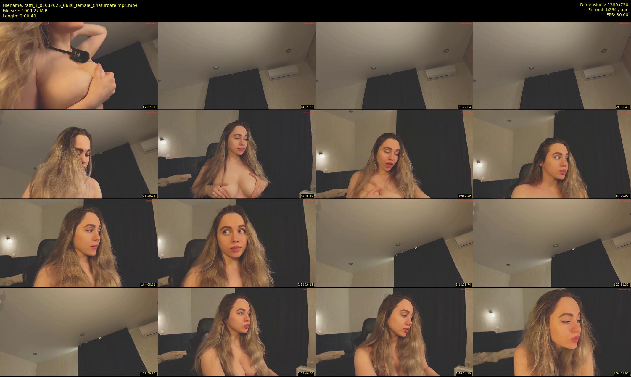 tatti_1 — 121 minute Chaturbate female cam show recording, 720p, Mar 1, 2025