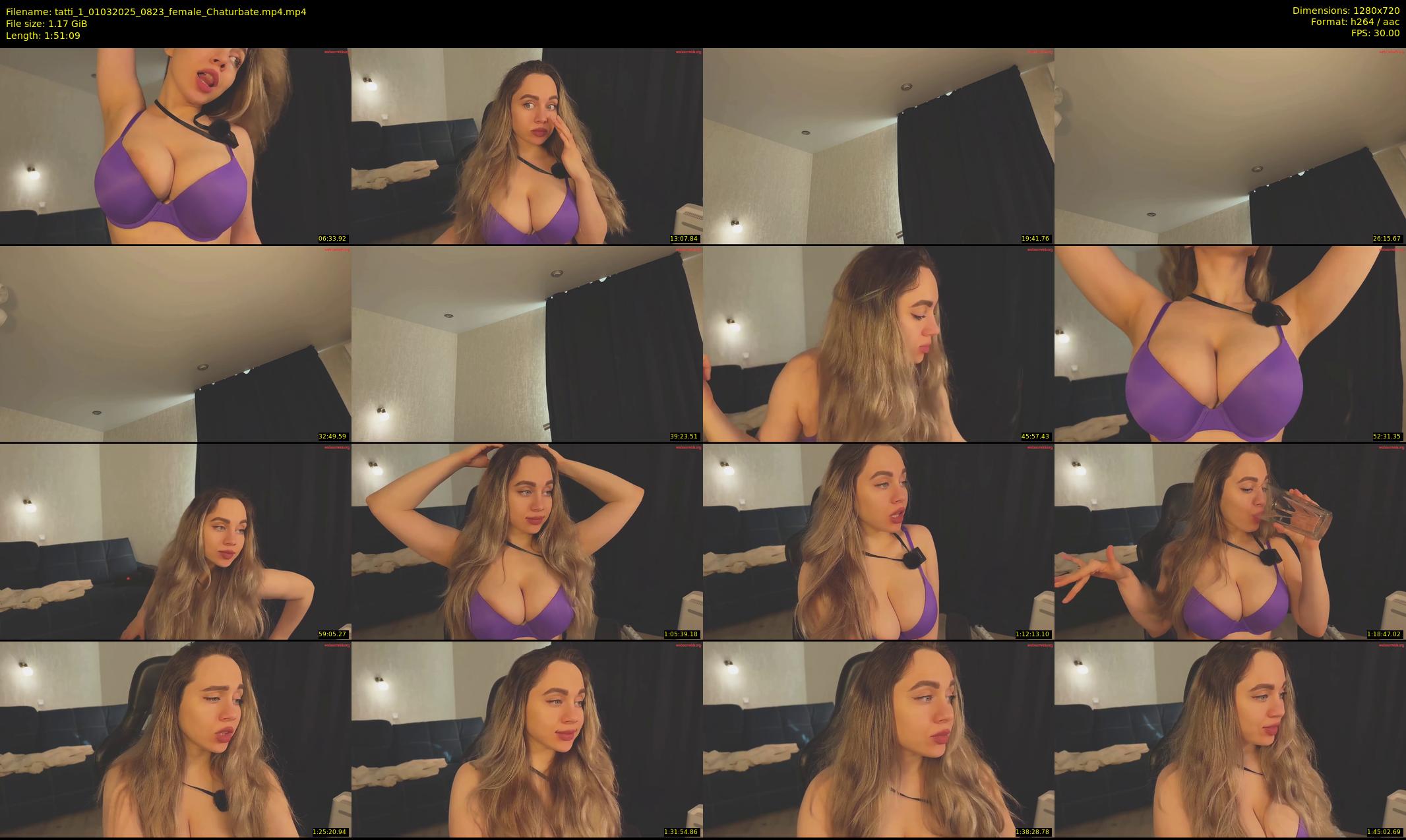 tatti_1 — 112 minute Chaturbate female cam show recording, 720p, Mar 1, 2025