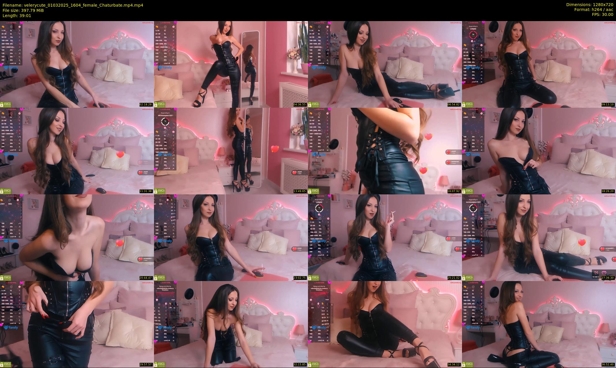 velerycute — 40 minute Chaturbate female cam show recording, 720p, Mar 1, 2025