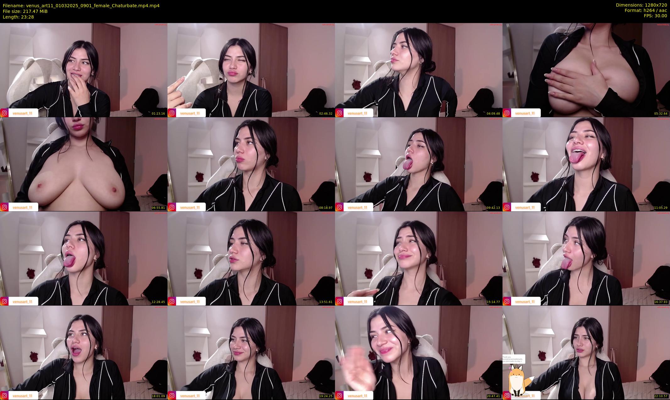 venus_art11 — 24 minute Chaturbate female cam show recording, 720p, Mar 1, 2025