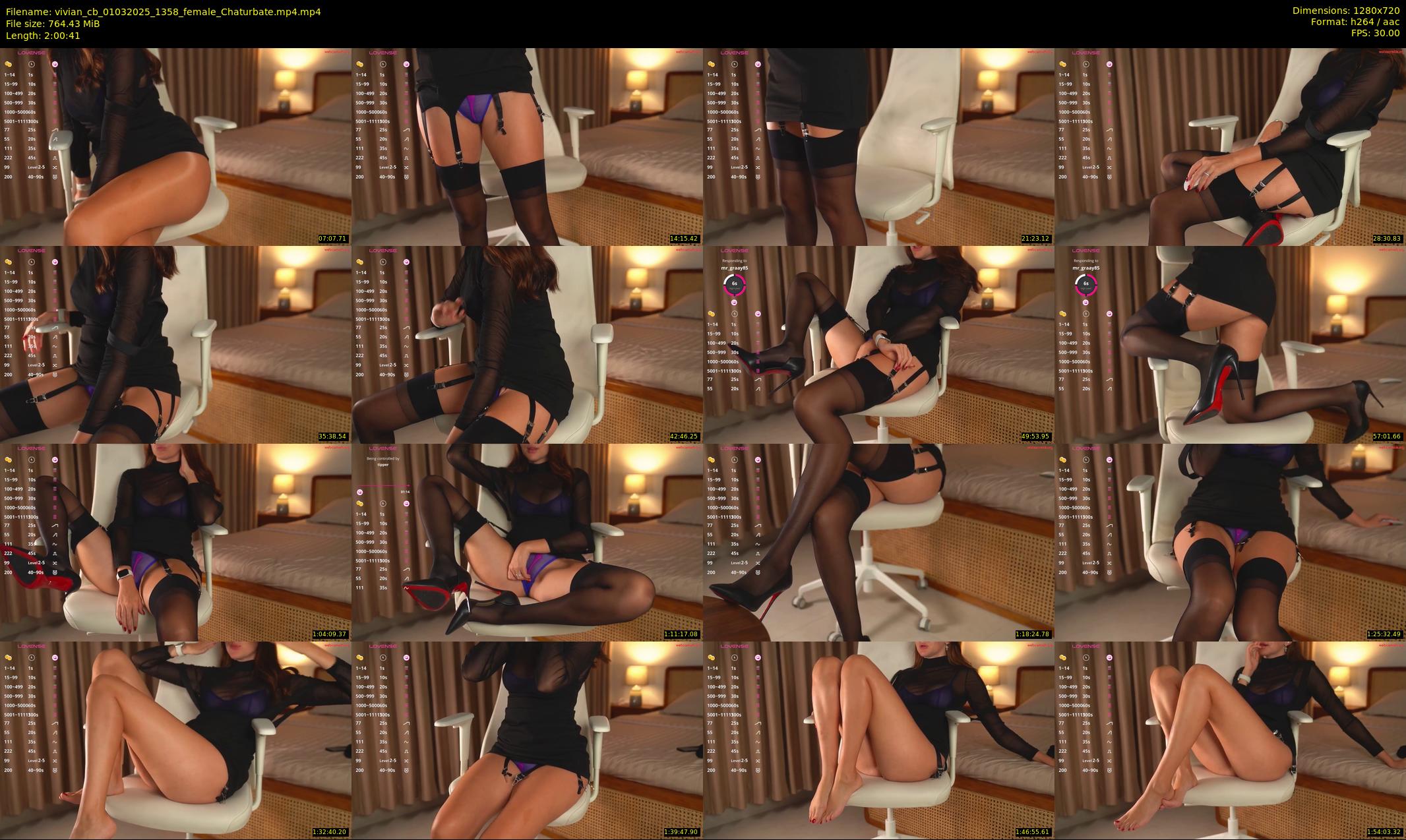 vivian_cb — 121 minute Chaturbate female cam show recording, 720p, Mar 1, 2025