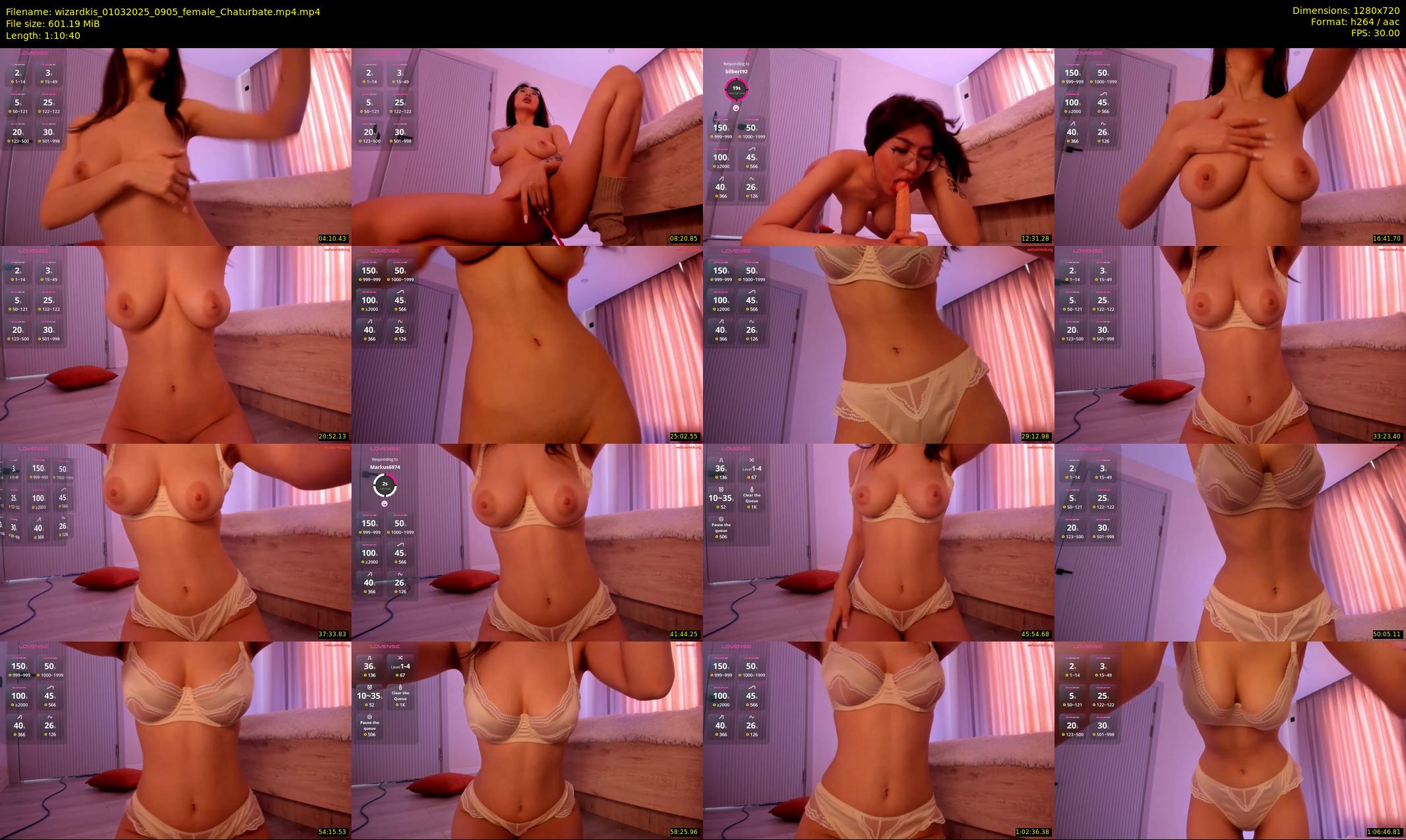 wizardkis — 71 minute Chaturbate female cam show recording, 720p, Mar 1, 2025