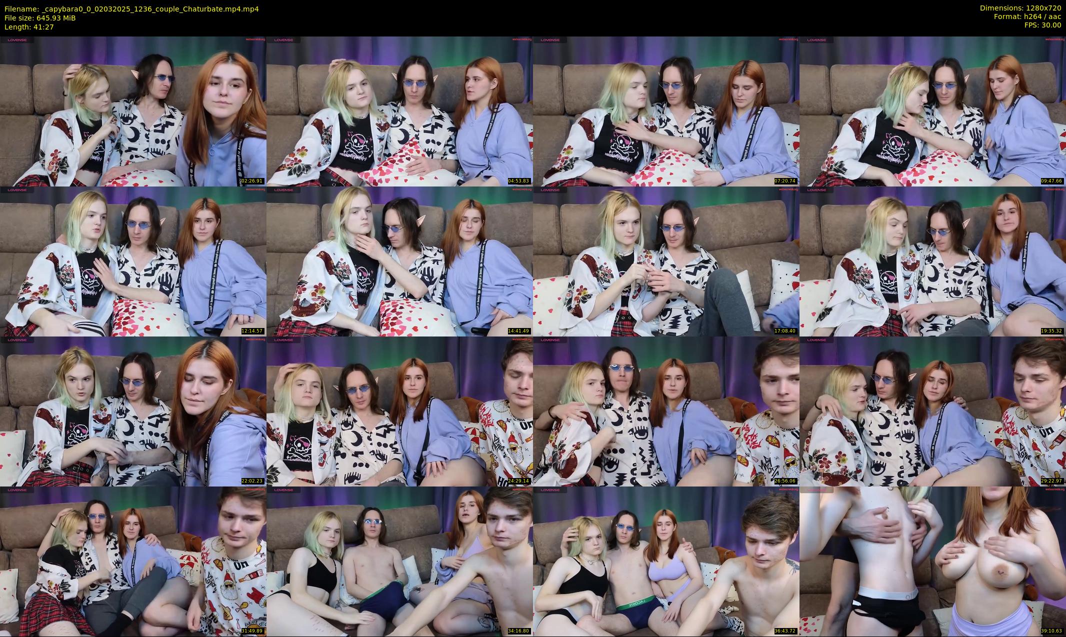 _capybara0_0 — 42 minute Chaturbate couple cam show recording, 720p, Mar 2, 2025