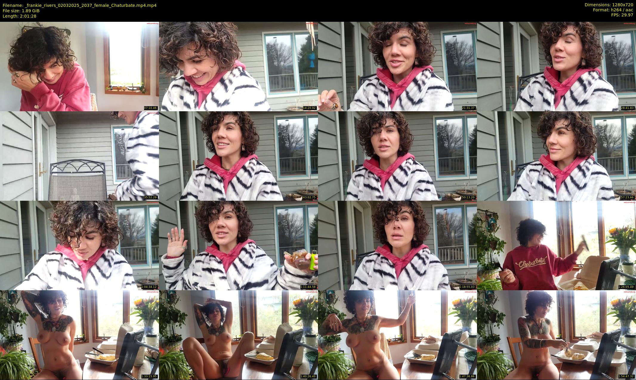 _frankie_rivers — 122 minute Chaturbate female cam show recording, 720p, Mar 2, 2025