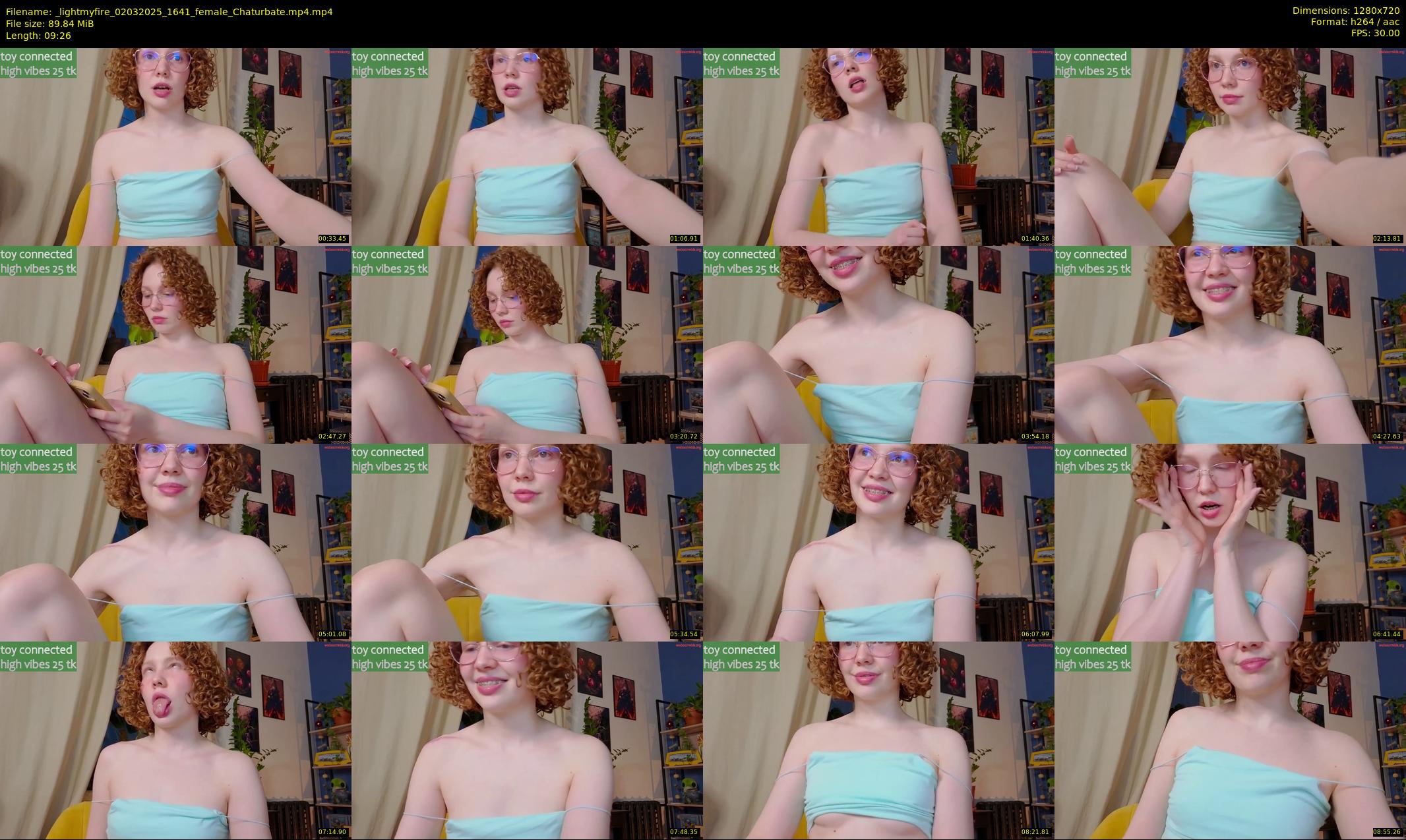 _lightmyfire — 10 minute Chaturbate female cam show recording, 720p, Mar 2, 2025