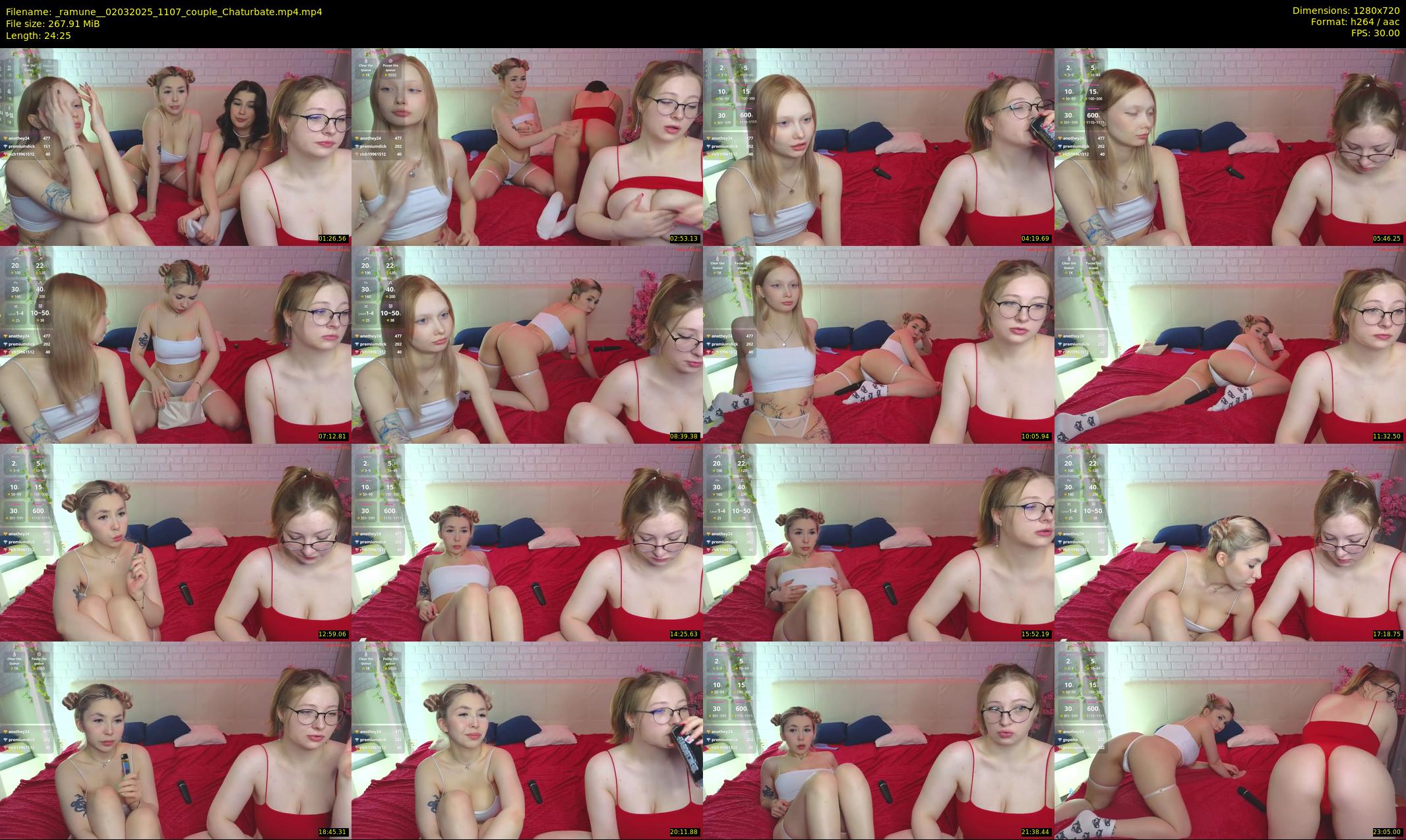 _ramune_ — 25 minute Chaturbate couple cam show recording, 720p, Mar 2, 2025