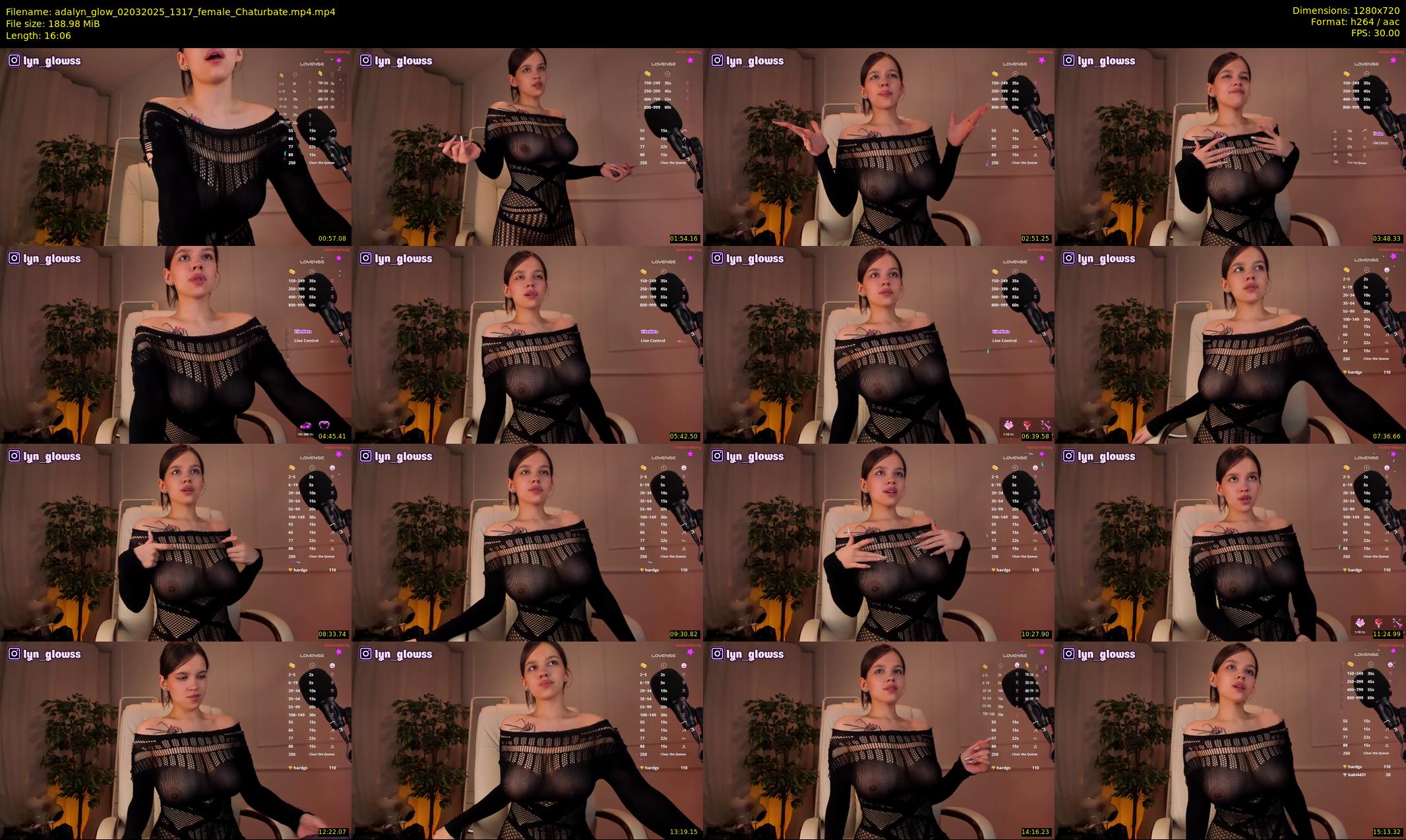 adalyn_glow — 17 minute Chaturbate female cam show recording, 720p, Mar 2, 2025