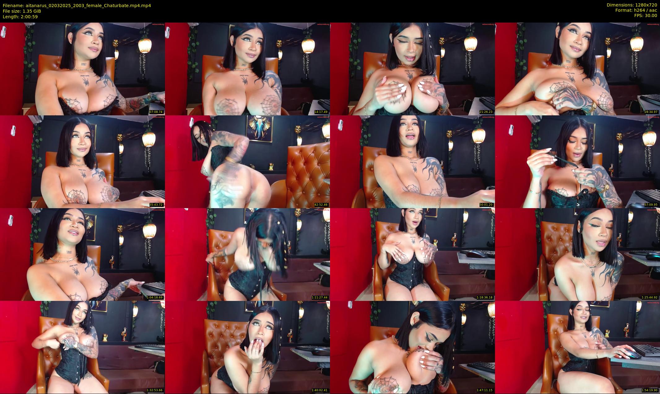 aitanarus — 121 minute Chaturbate female cam show recording, 720p, Mar 2, 2025