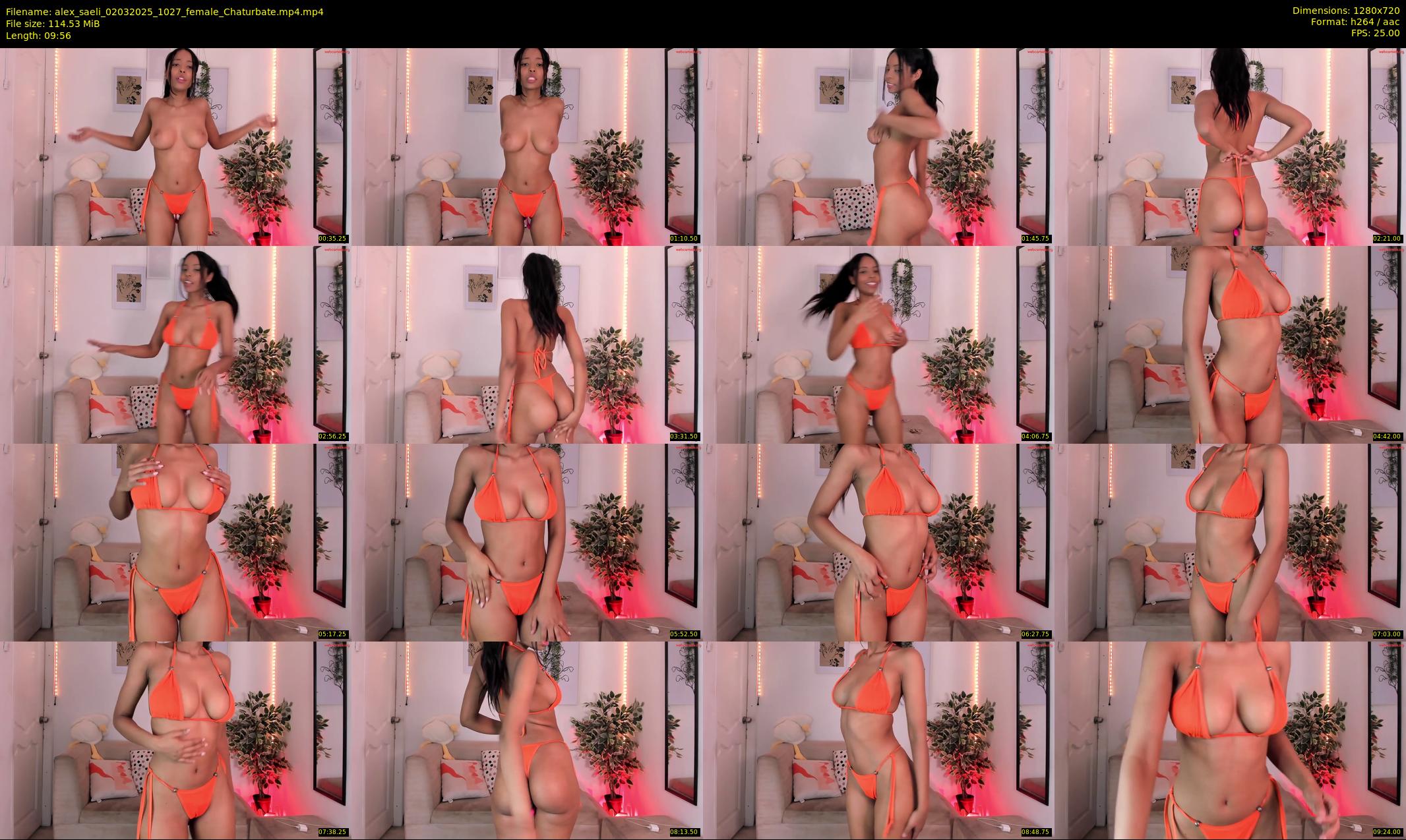 alex_saeli — 10 minute Chaturbate female cam show recording, 720p, Mar 2, 2025