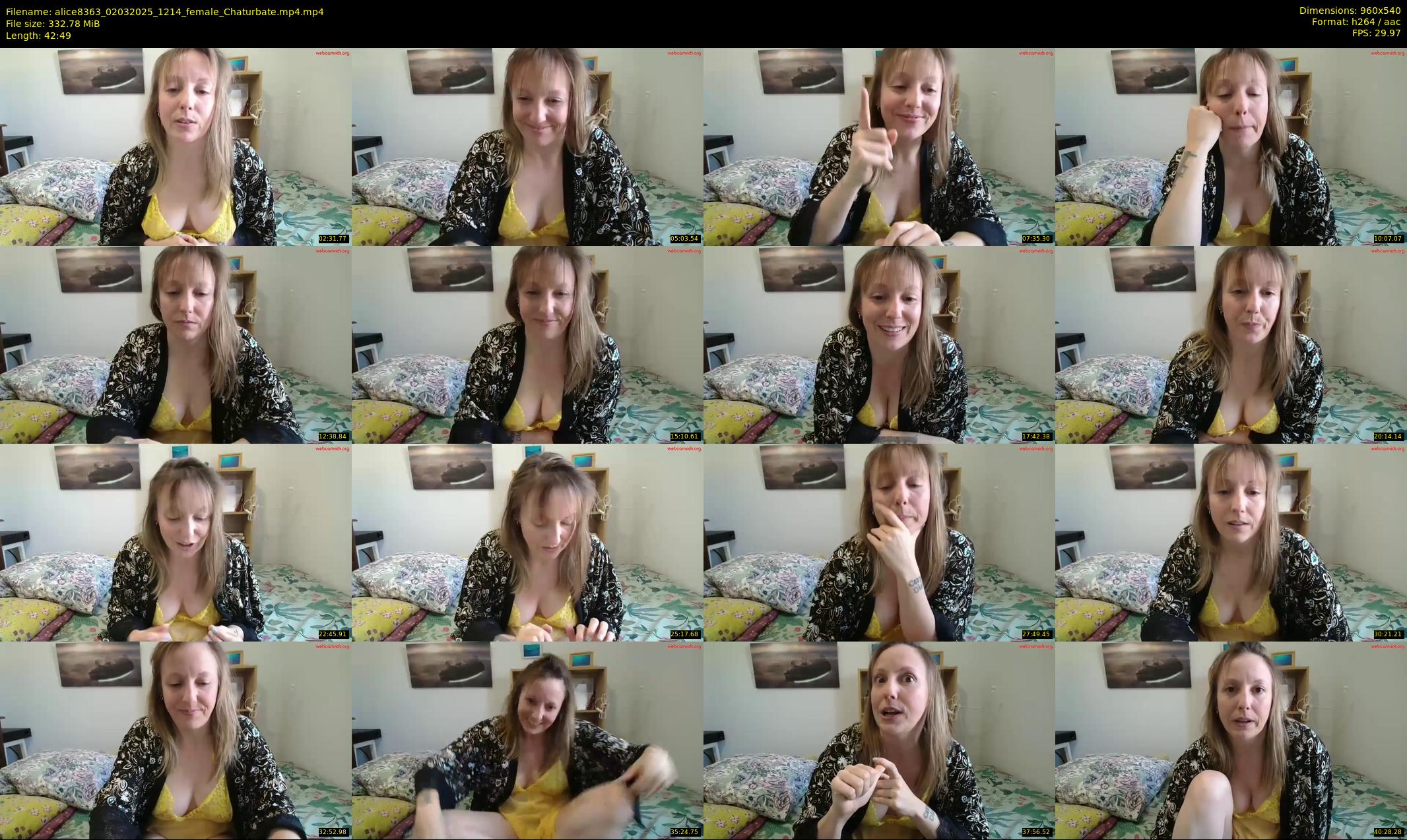 alice8363 — 43 minute Chaturbate female cam show recording, 480p, Mar 2, 2025