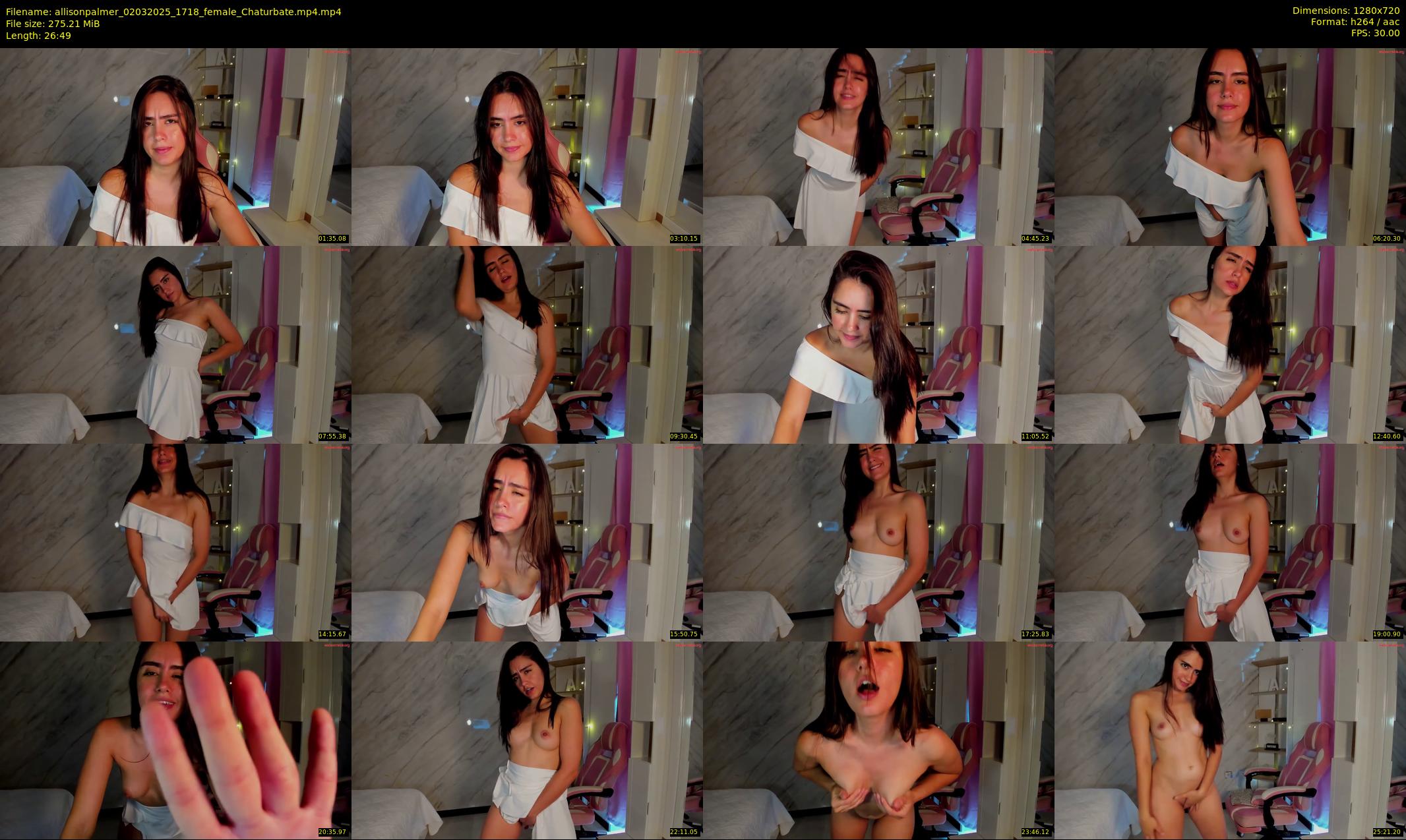allisonpalmer — 27 minute Chaturbate female cam show recording, 720p, Mar 2, 2025
