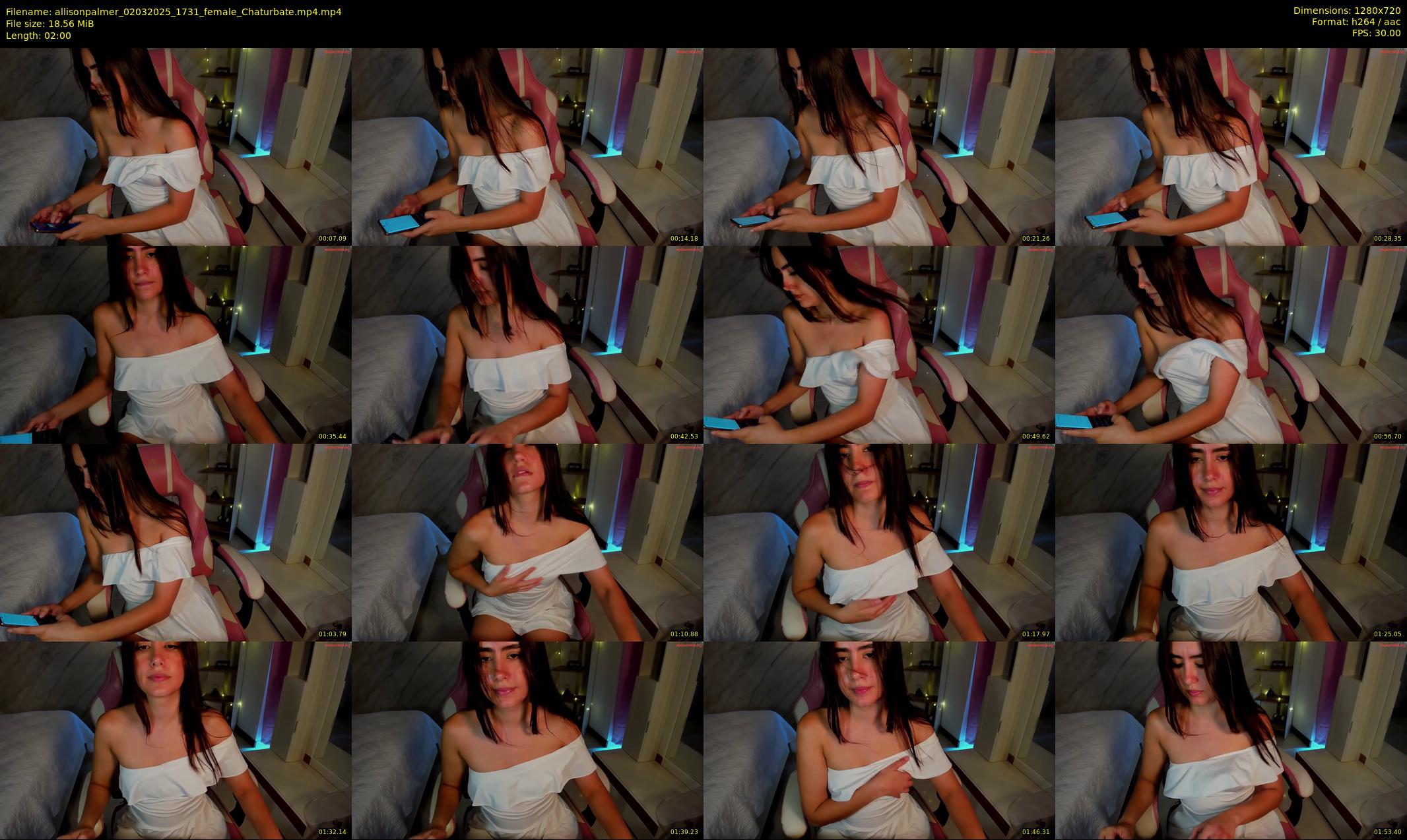 allisonpalmer — 2 minute Chaturbate female cam show recording, 720p, Mar 2, 2025