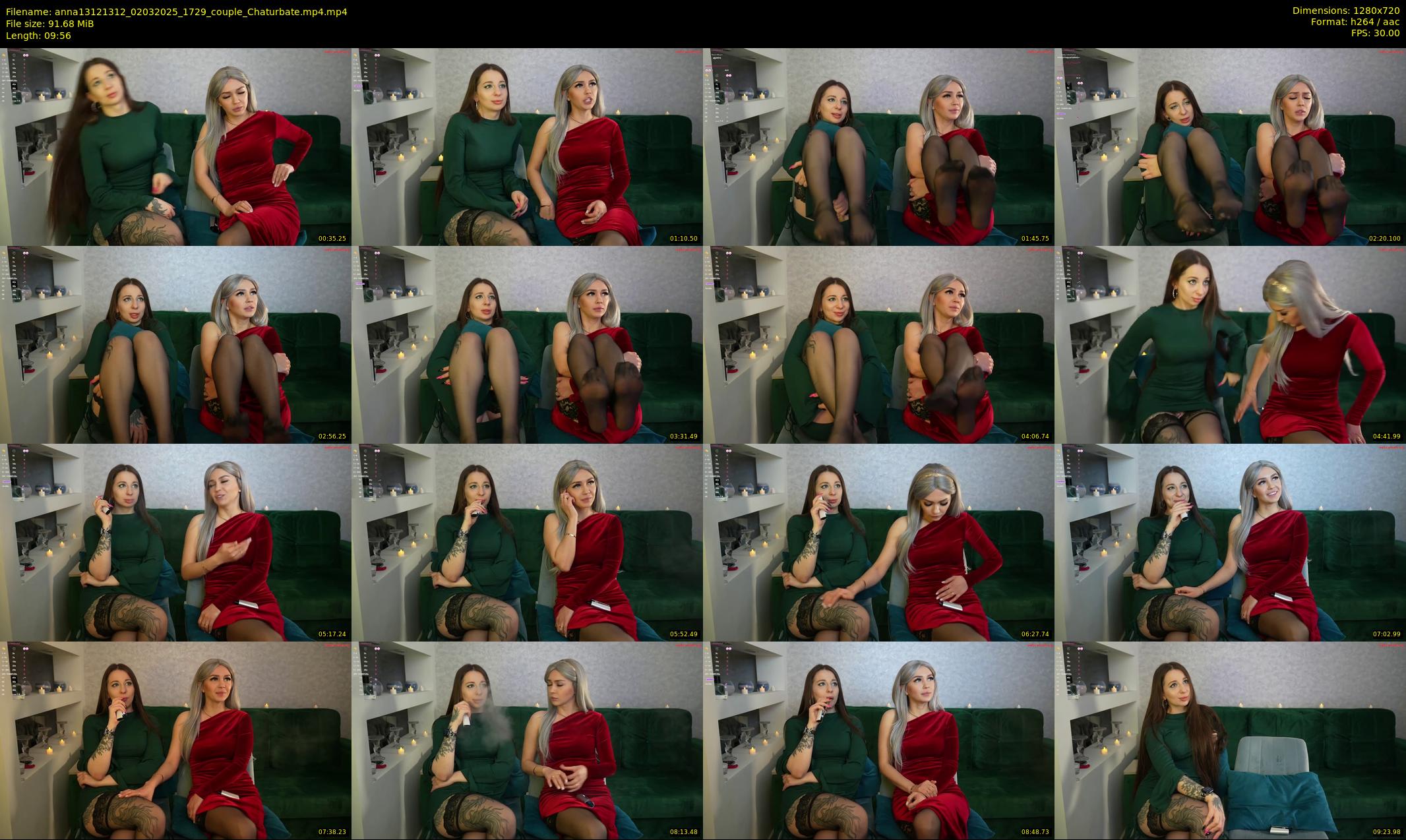 anna13121312 — 10 minute Chaturbate couple cam show recording, 720p, Mar 2, 2025
