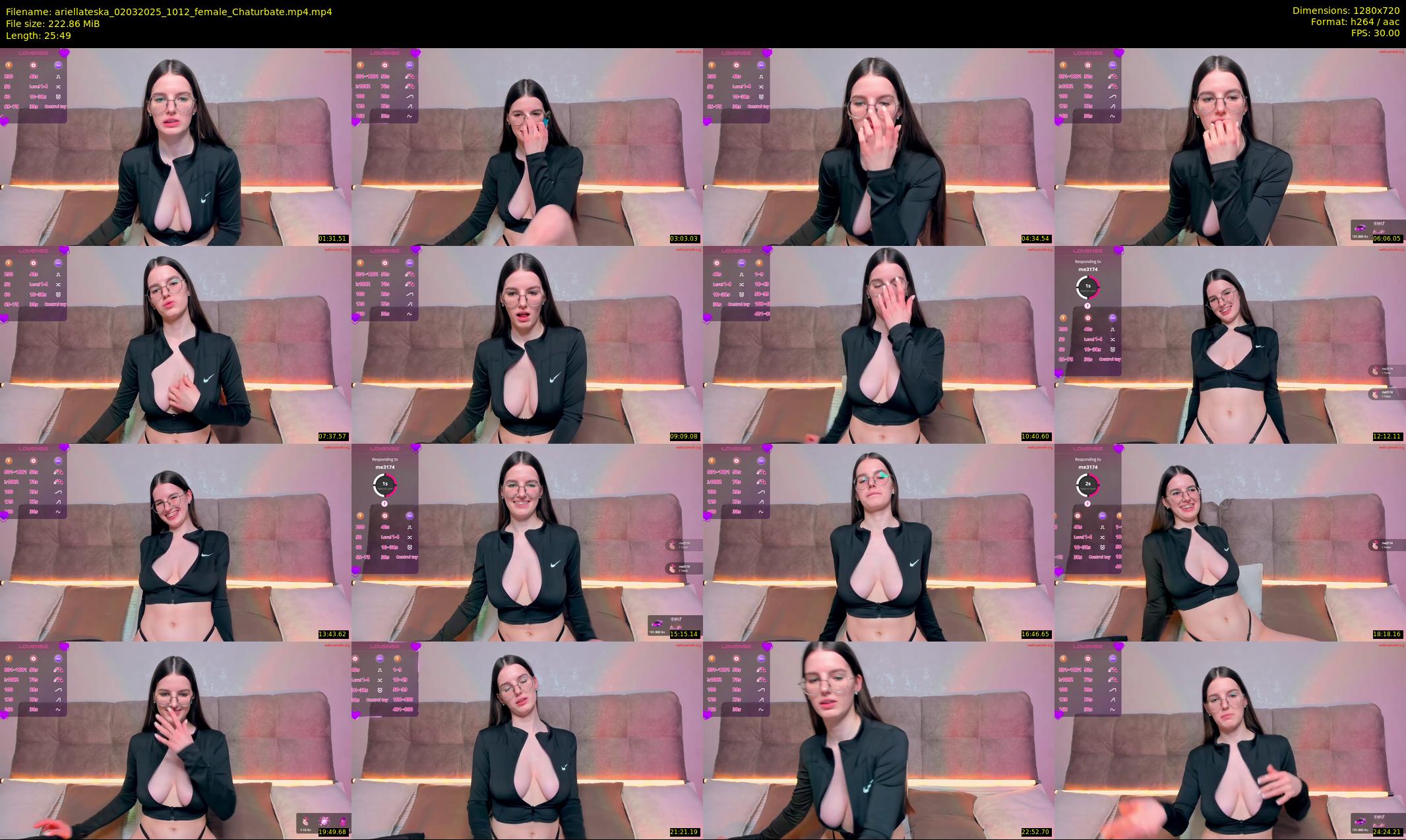 ariellateska — 26 minute Chaturbate female cam show recording, 720p, Mar 2, 2025